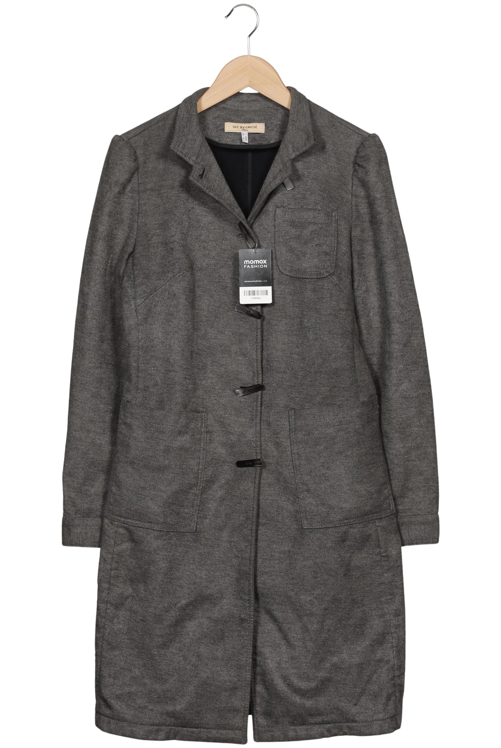 

See by Chloe Damen Mantel, grau, Gr. 38