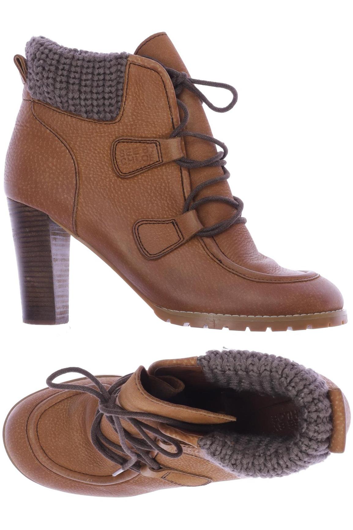 

See by Chloe Damen Stiefelette, braun, Gr. 41