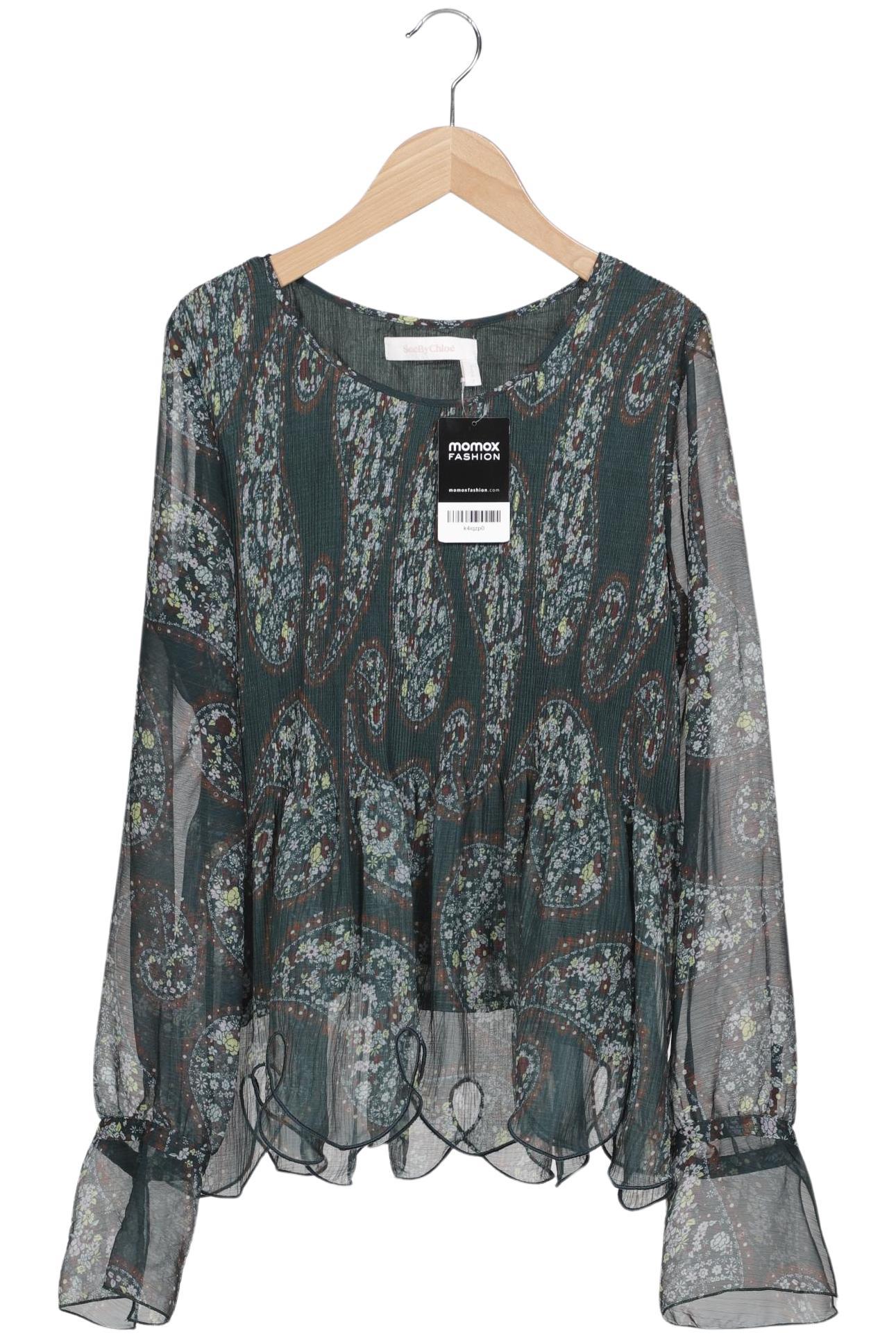 

See by Chloe Damen Bluse, grün, Gr. 42