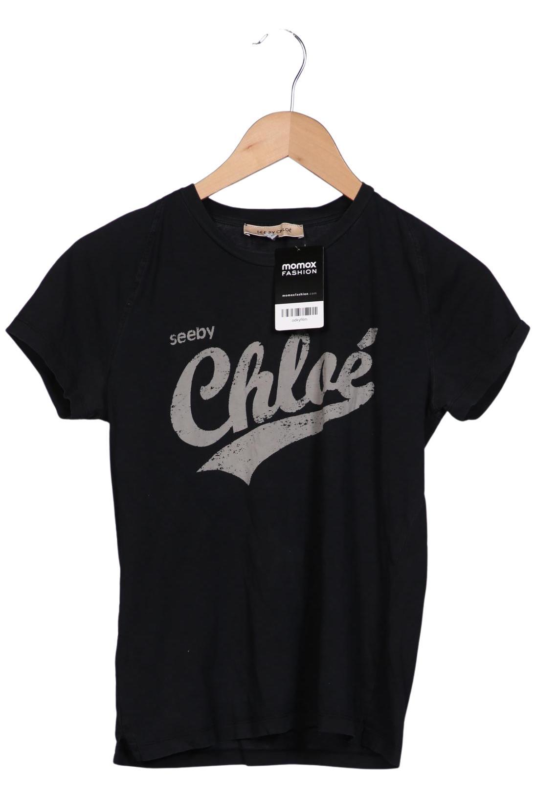 

See by Chloe Damen T-Shirt, schwarz, Gr. 38