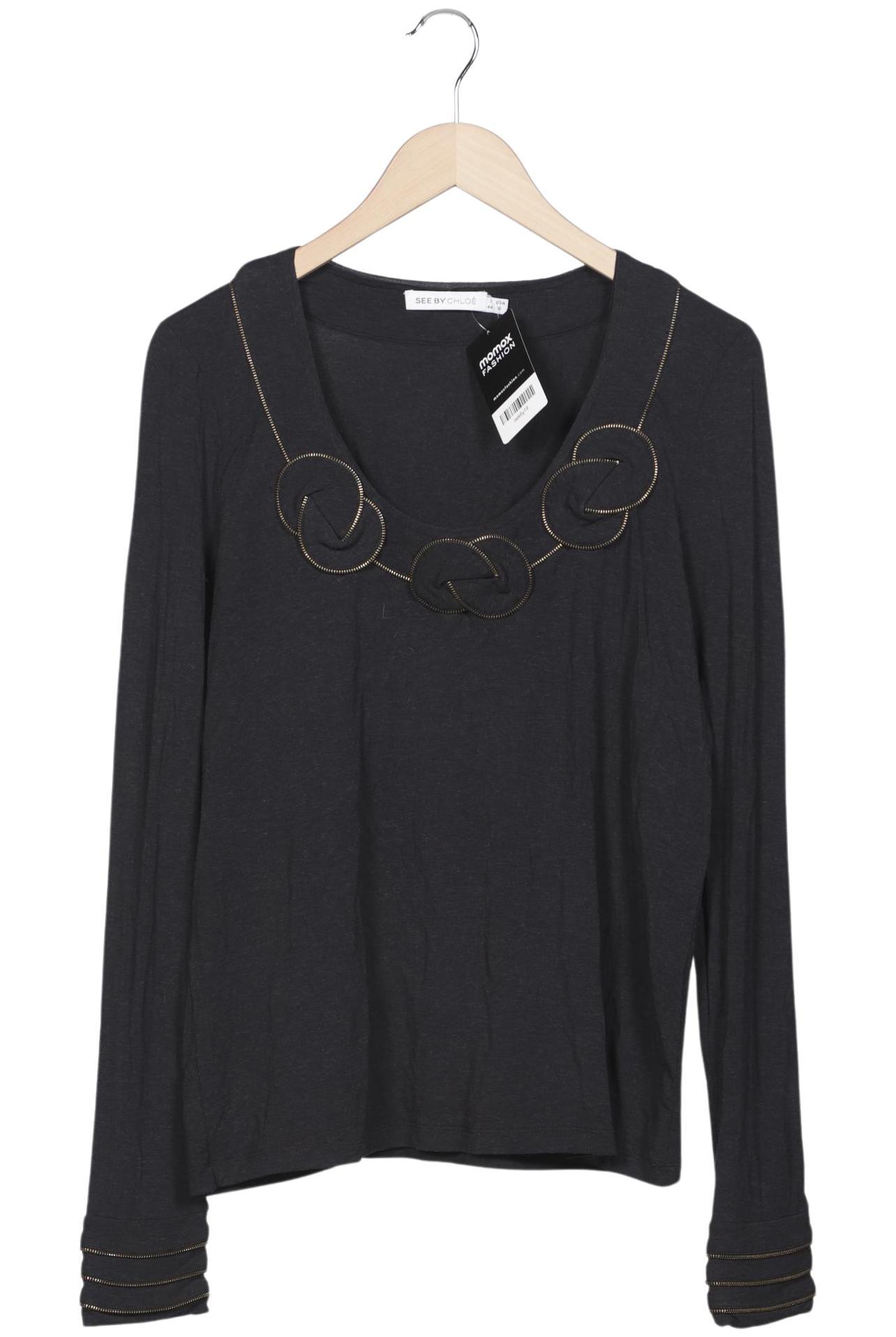 

See by Chloe Damen Langarmshirt, schwarz, Gr. 40