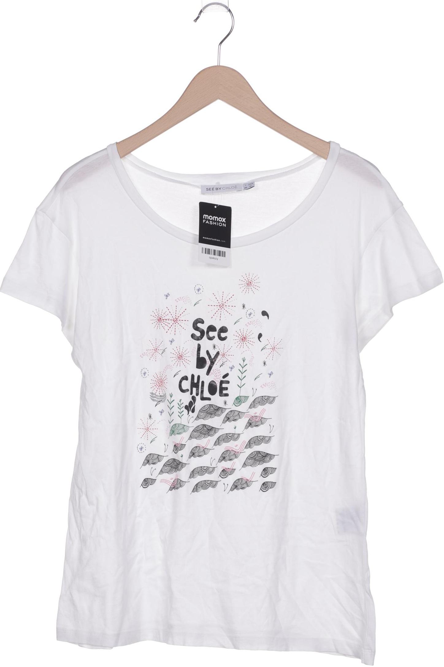 

See by Chloe Damen T-Shirt, weiß, Gr. 42