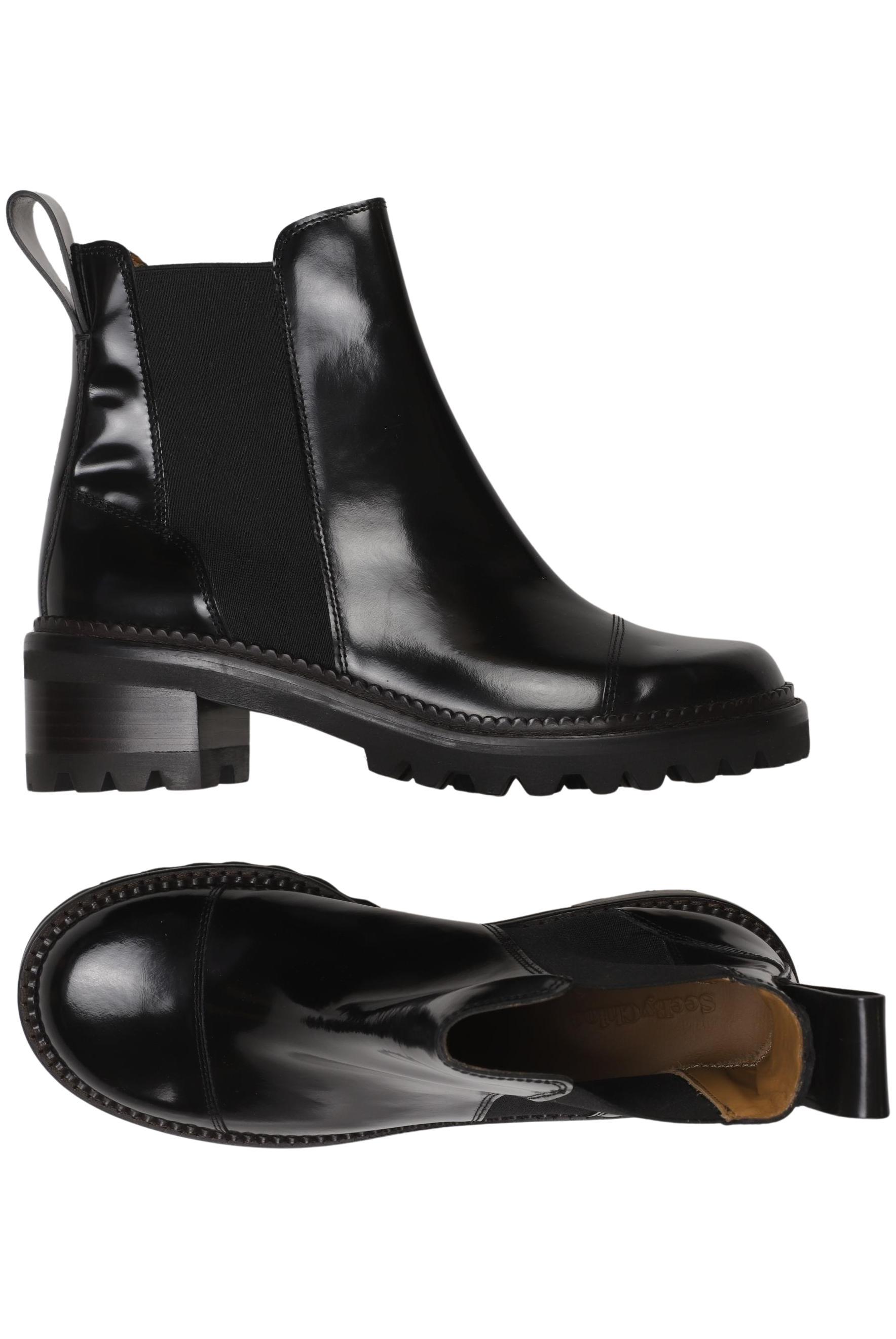 

See by Chloe Damen Stiefelette, schwarz, Gr. 39