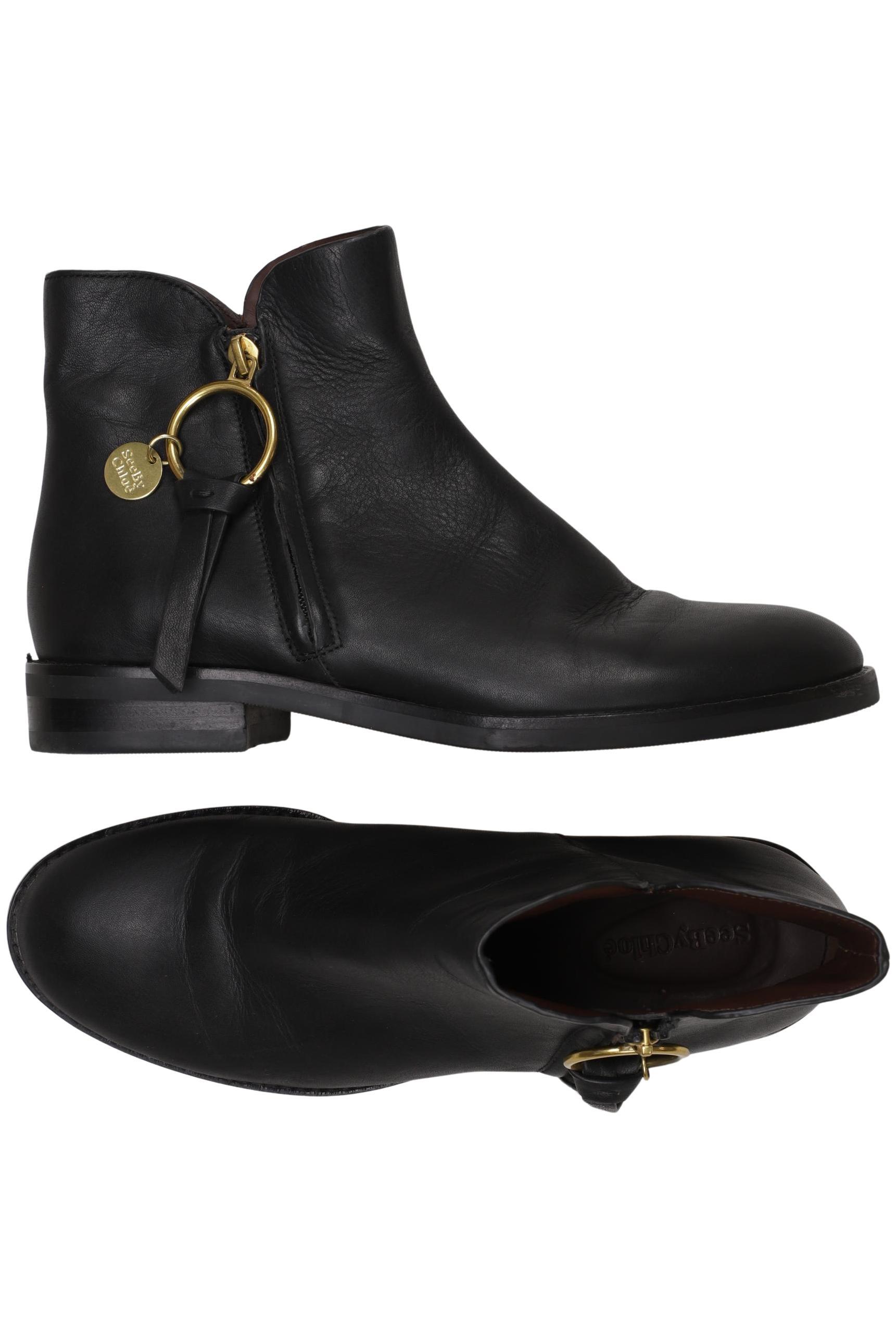 

See by Chloe Damen Stiefelette, schwarz, Gr. 40