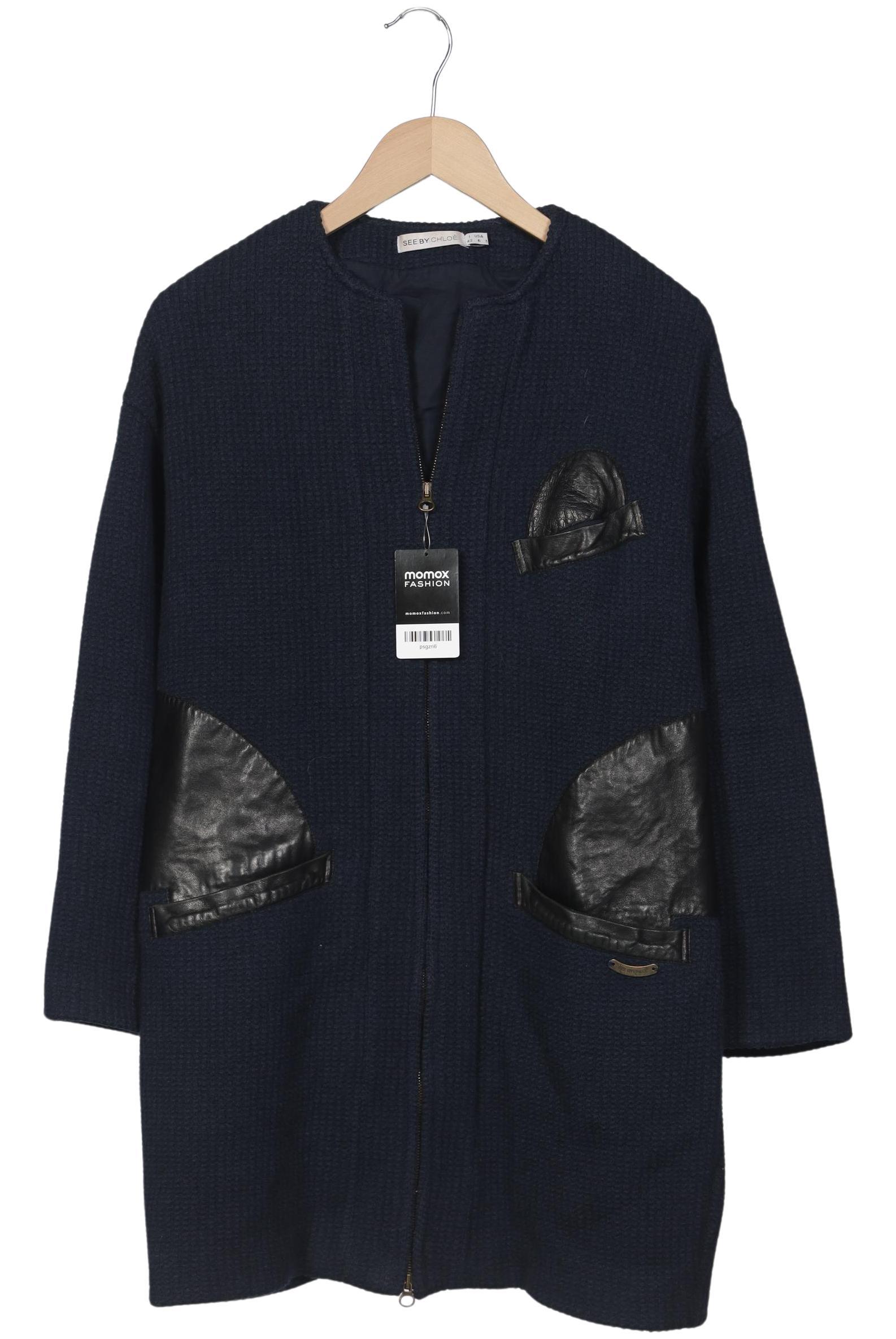 

See by Chloe Damen Mantel, marineblau, Gr. 38