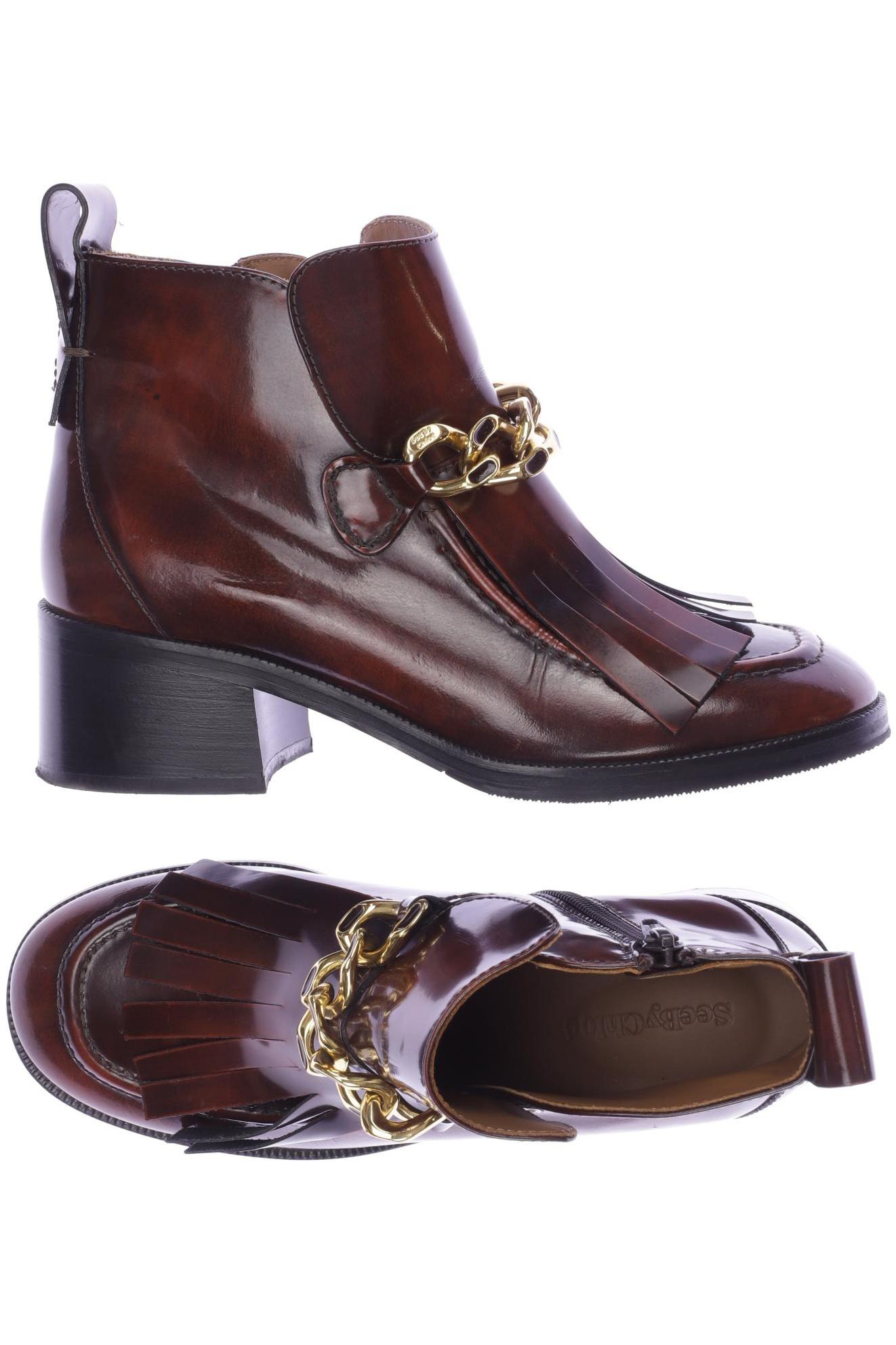 

See by Chloe Damen Stiefelette, braun, Gr. 37