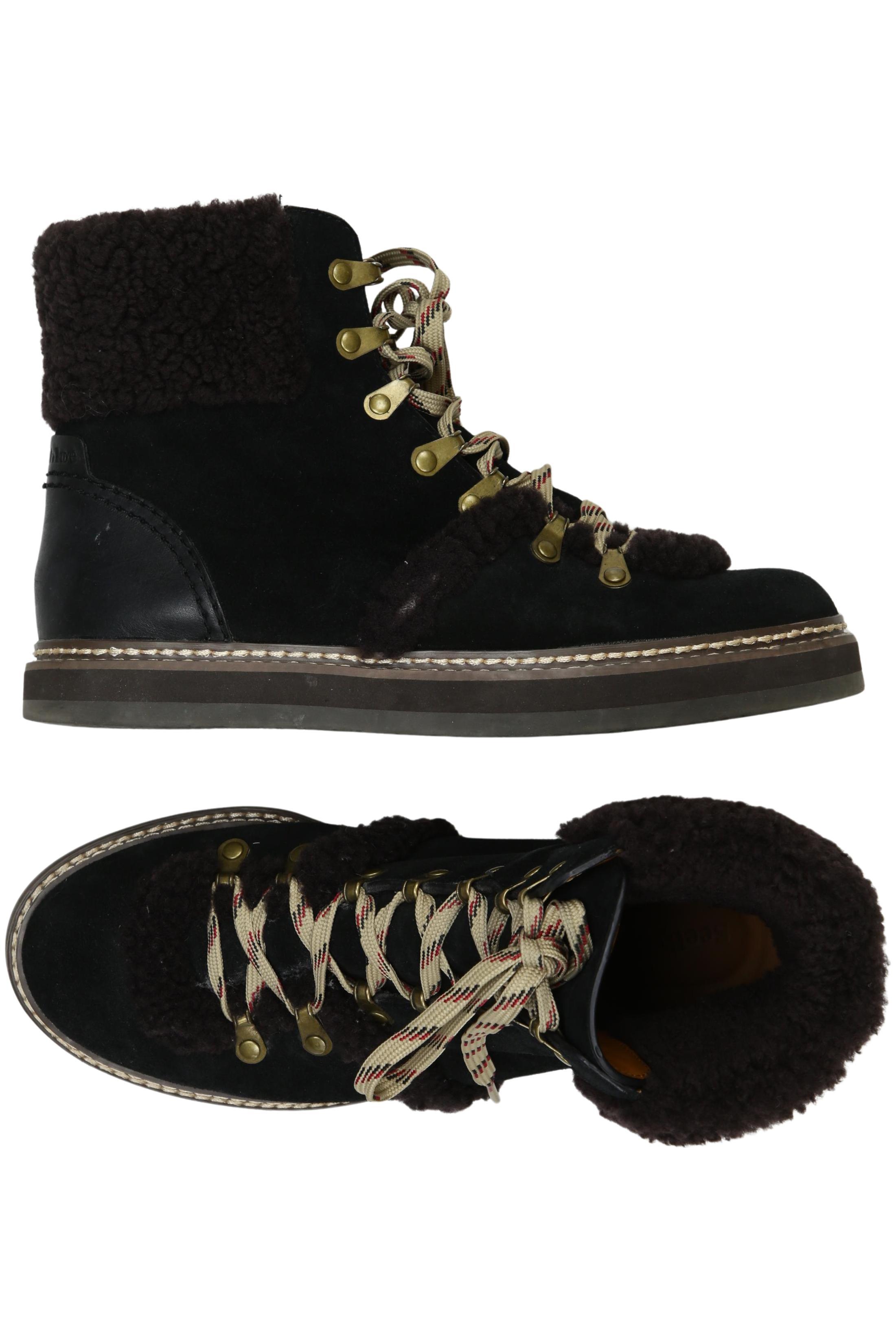 

See by Chloe Damen Stiefelette, schwarz, Gr. 38