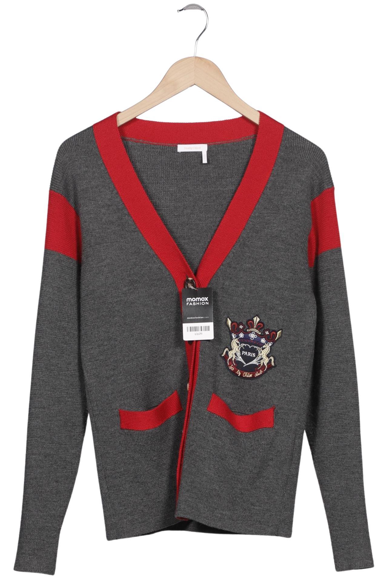 

See by Chloe Damen Strickjacke, grau, Gr. 34