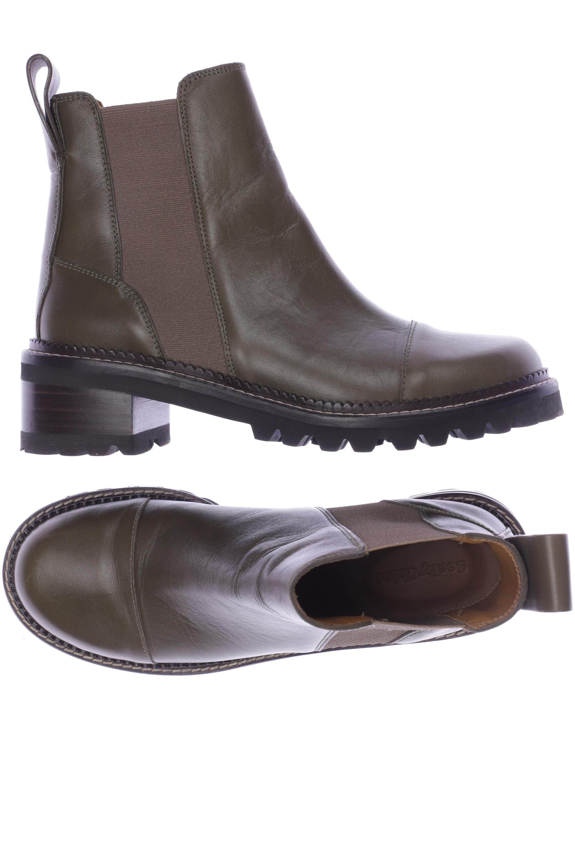 

See by Chloe Damen Stiefelette, grün