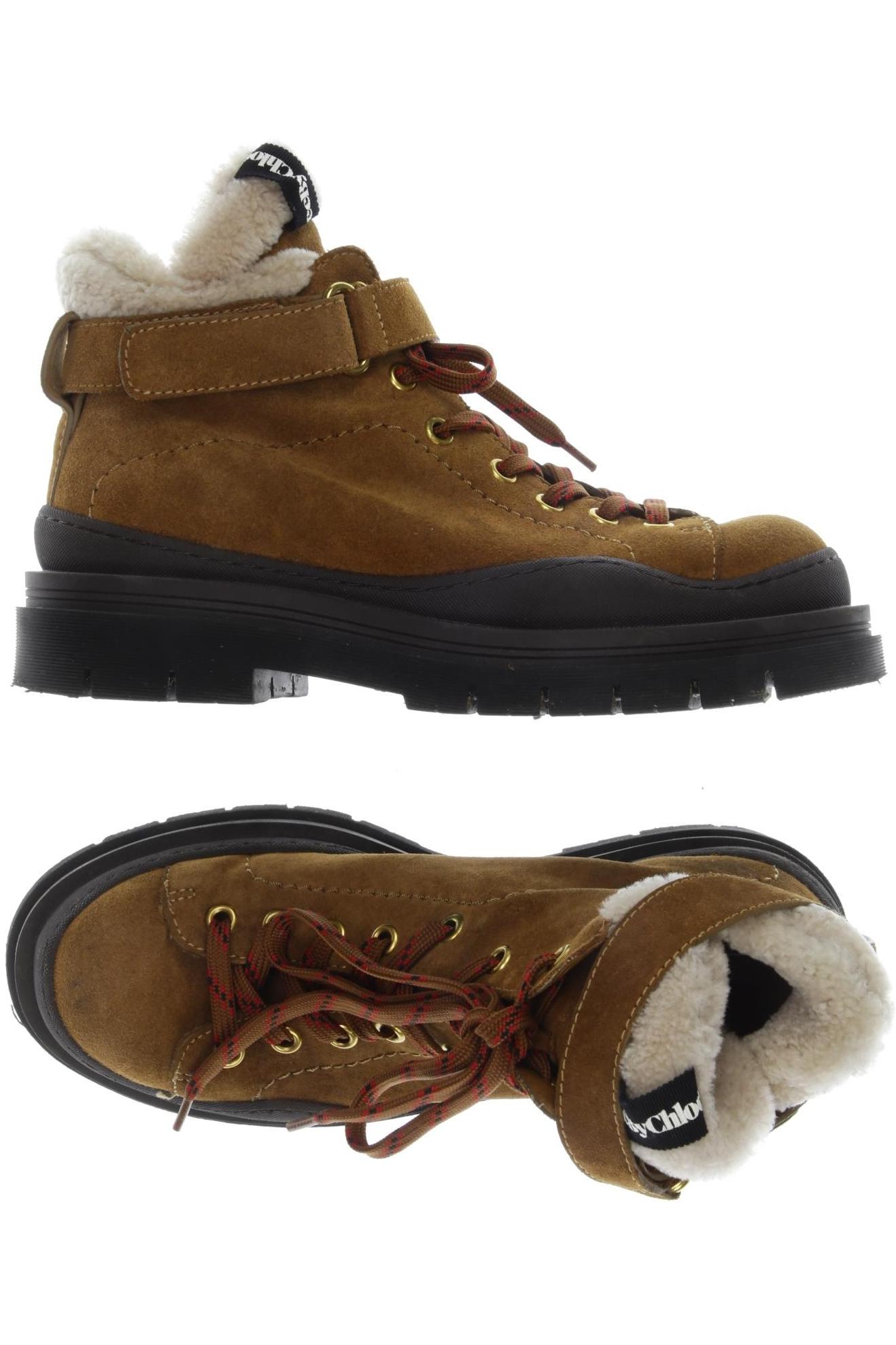 

See by Chloe Damen Stiefelette, braun, Gr. 41