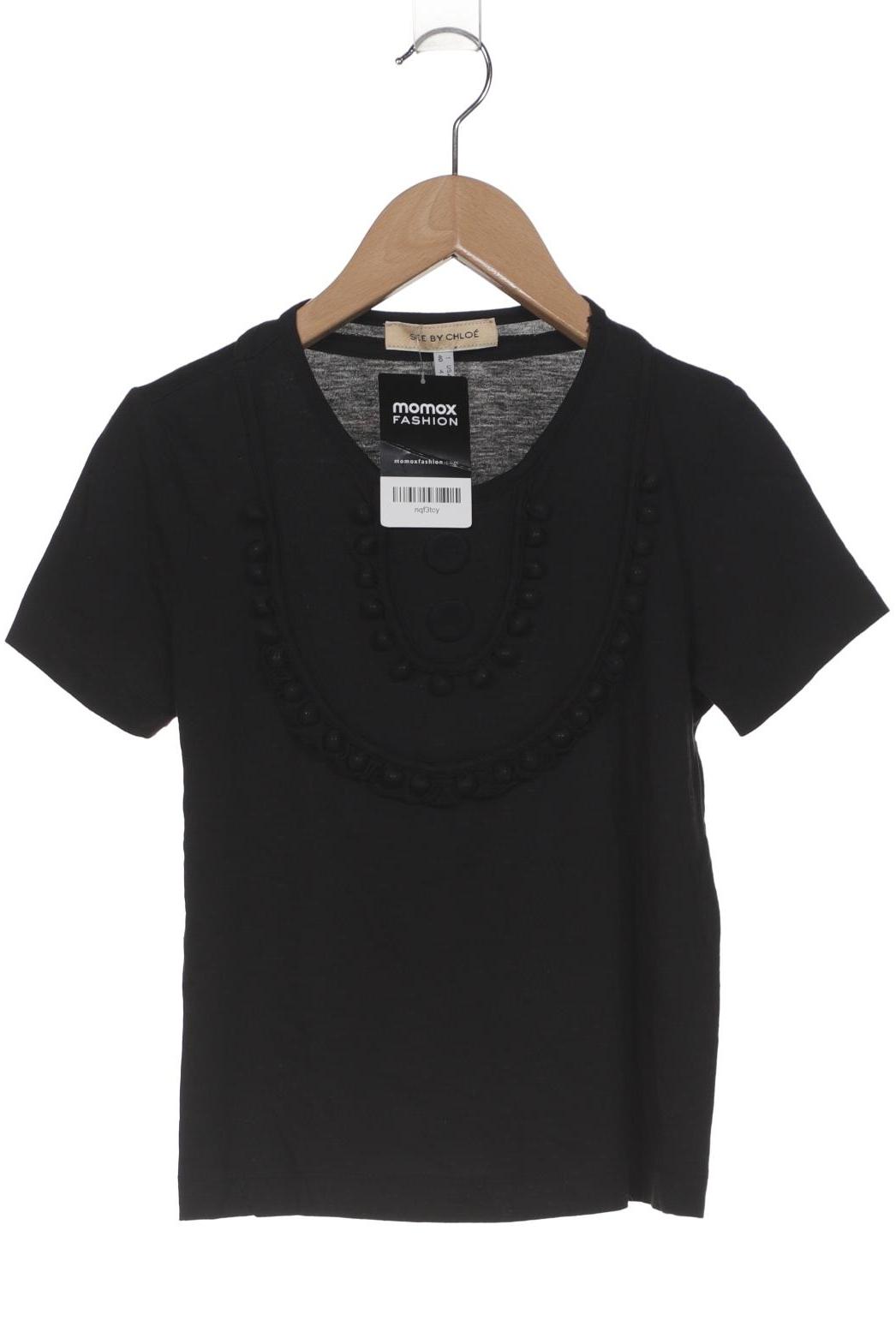 

See by Chloe Damen T-Shirt, schwarz, Gr. 36