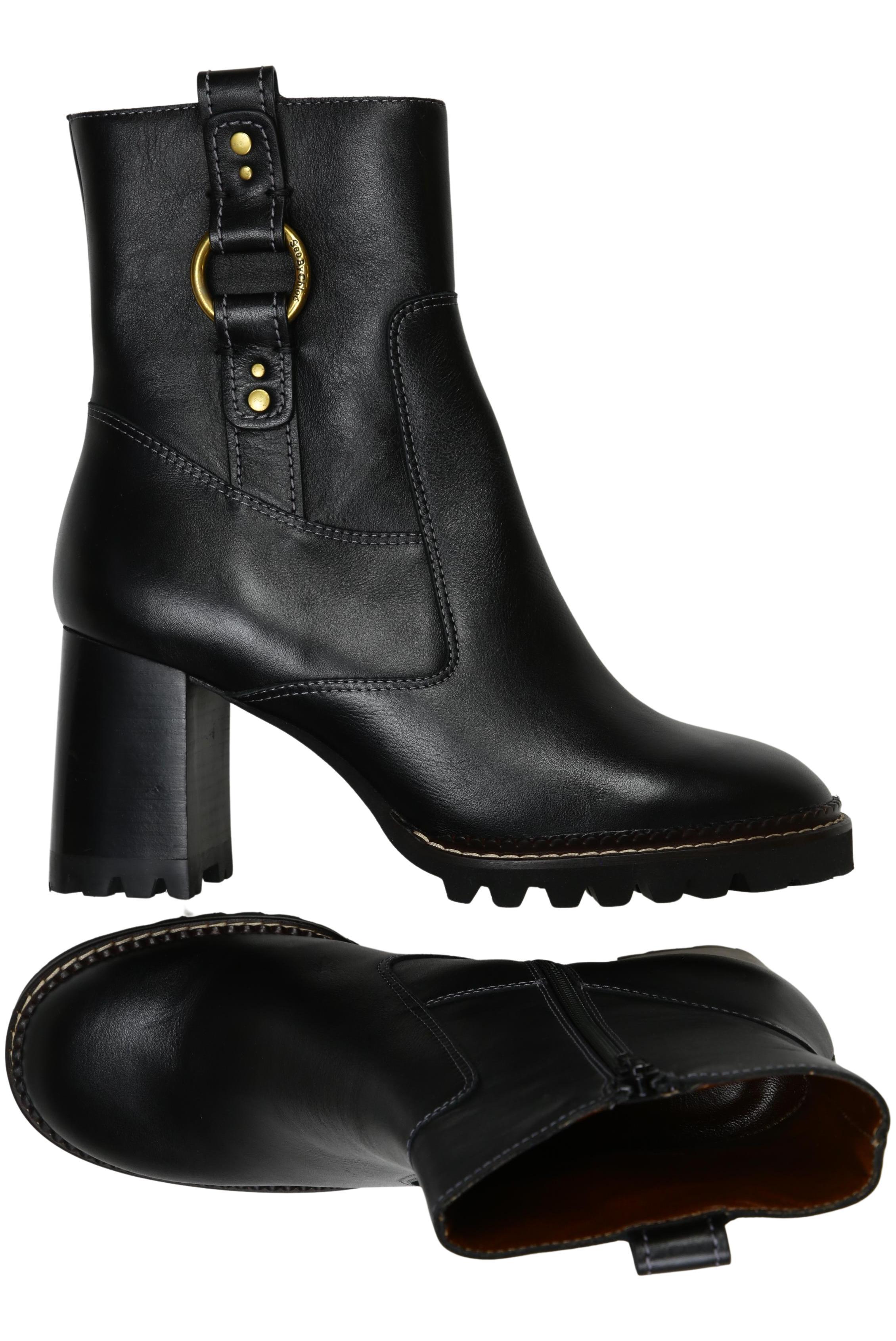 

See by Chloe Damen Stiefelette, schwarz, Gr. 41