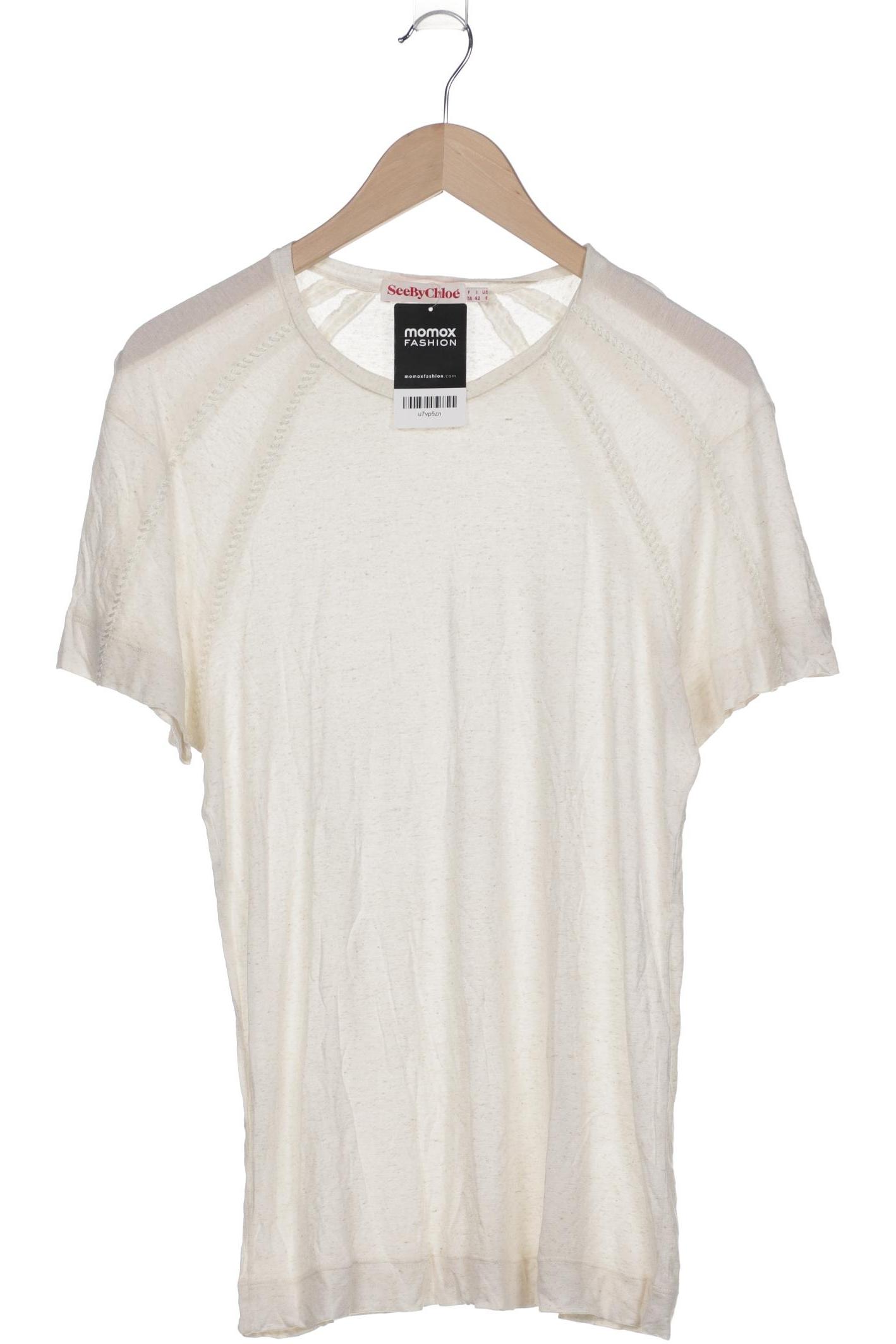 

See by Chloe Damen T-Shirt, cremeweiß, Gr. 38