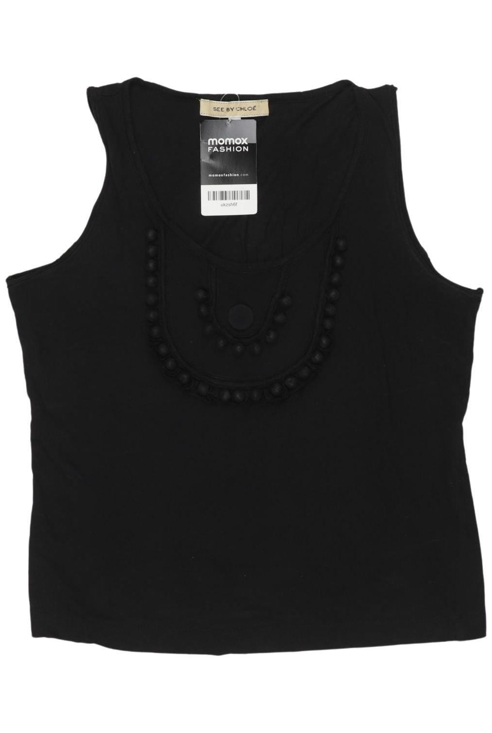

See by Chloe Damen Top, schwarz, Gr. 38