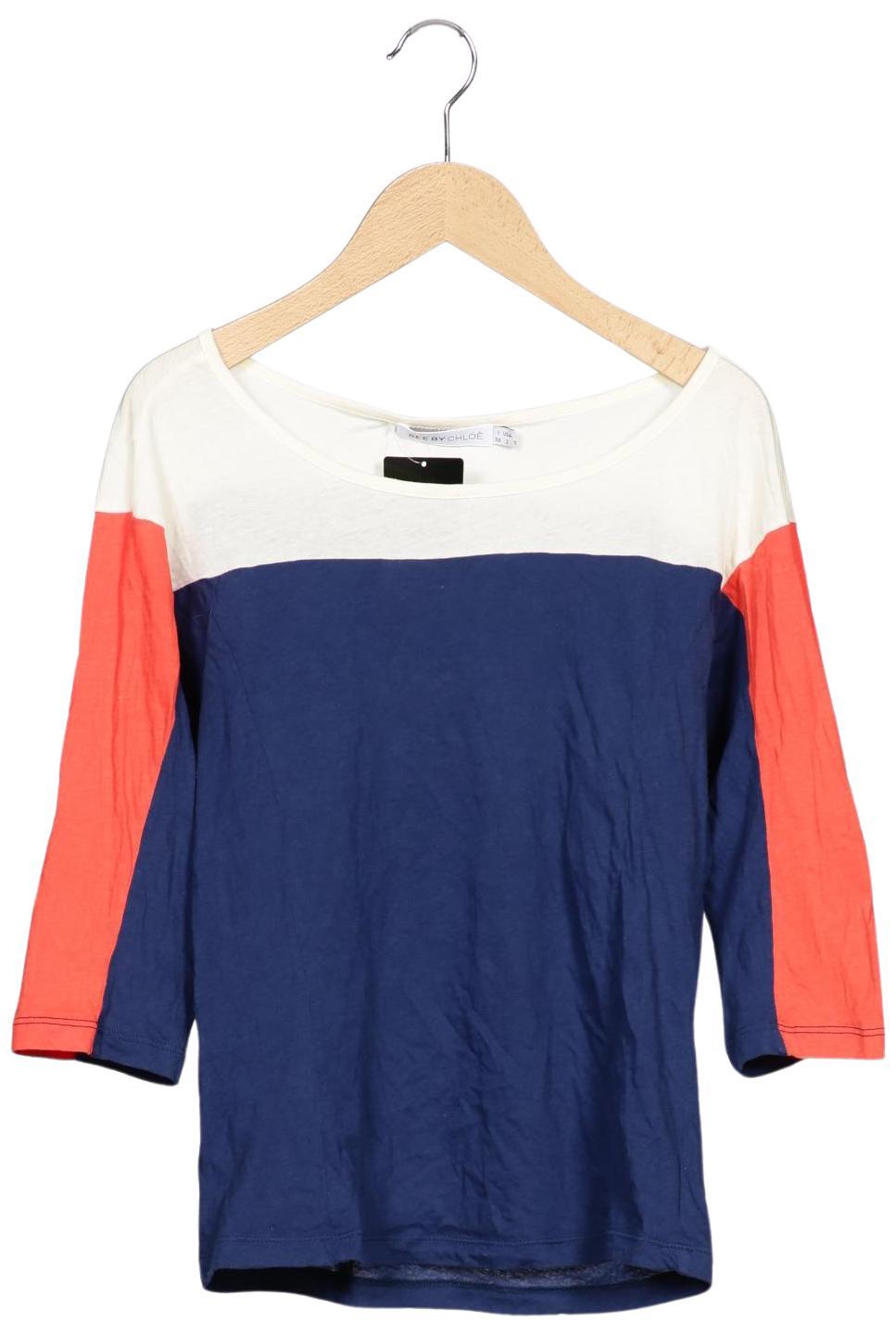 

See by Chloe Damen Langarmshirt, mehrfarbig, Gr. 34