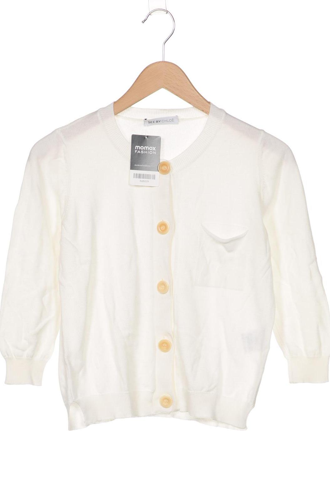 

See by Chloe Damen Strickjacke, weiß