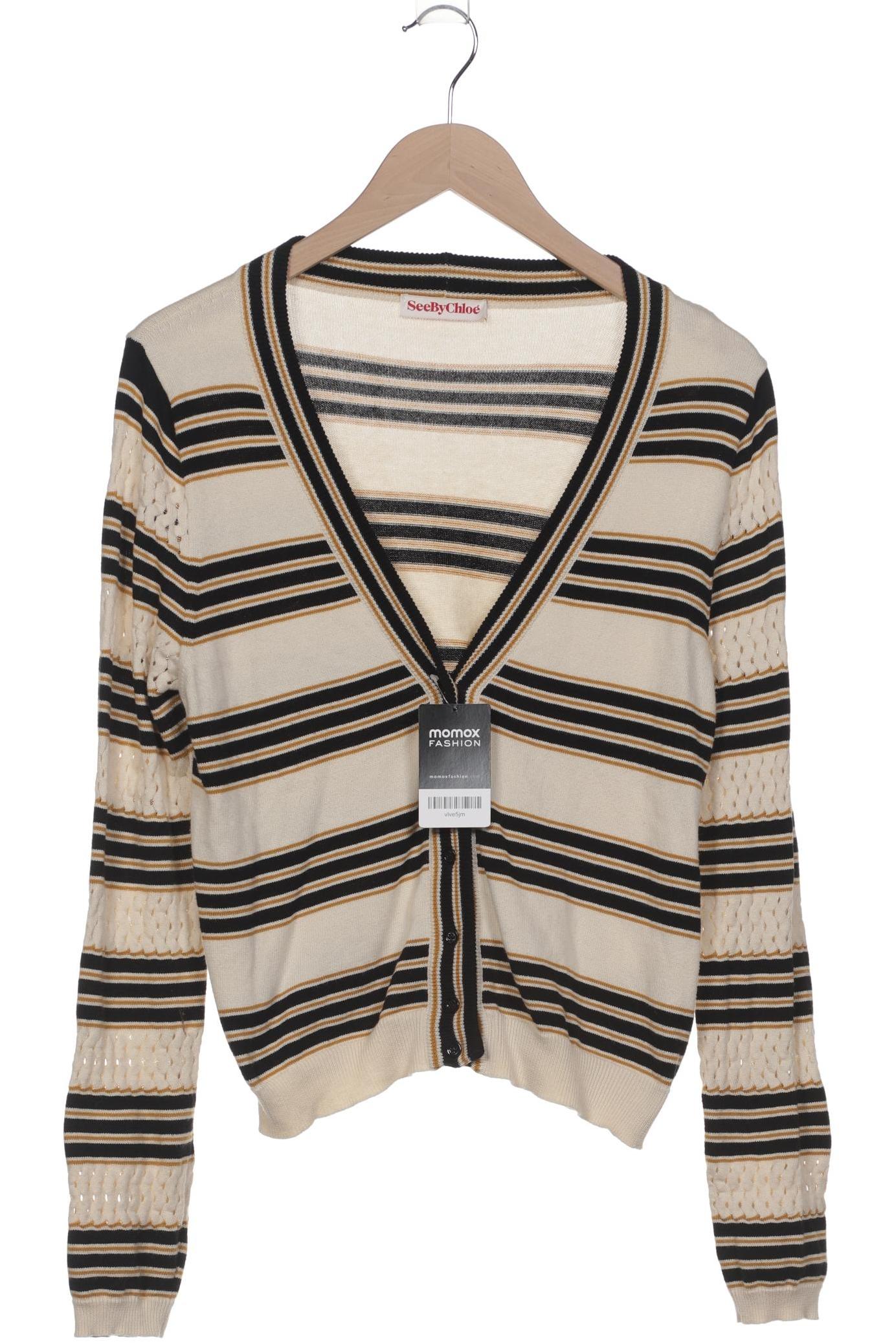 

See by Chloe Damen Strickjacke, cremeweiß, Gr. 36