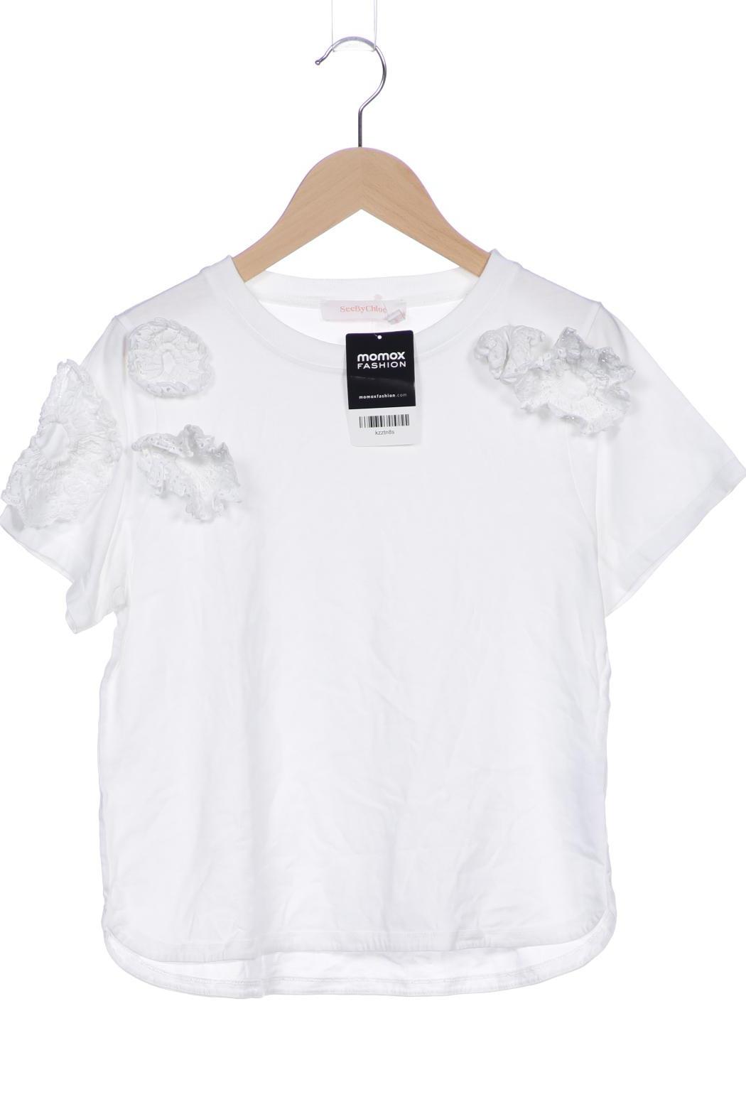 

See by Chloe Damen T-Shirt, weiß, Gr. 36