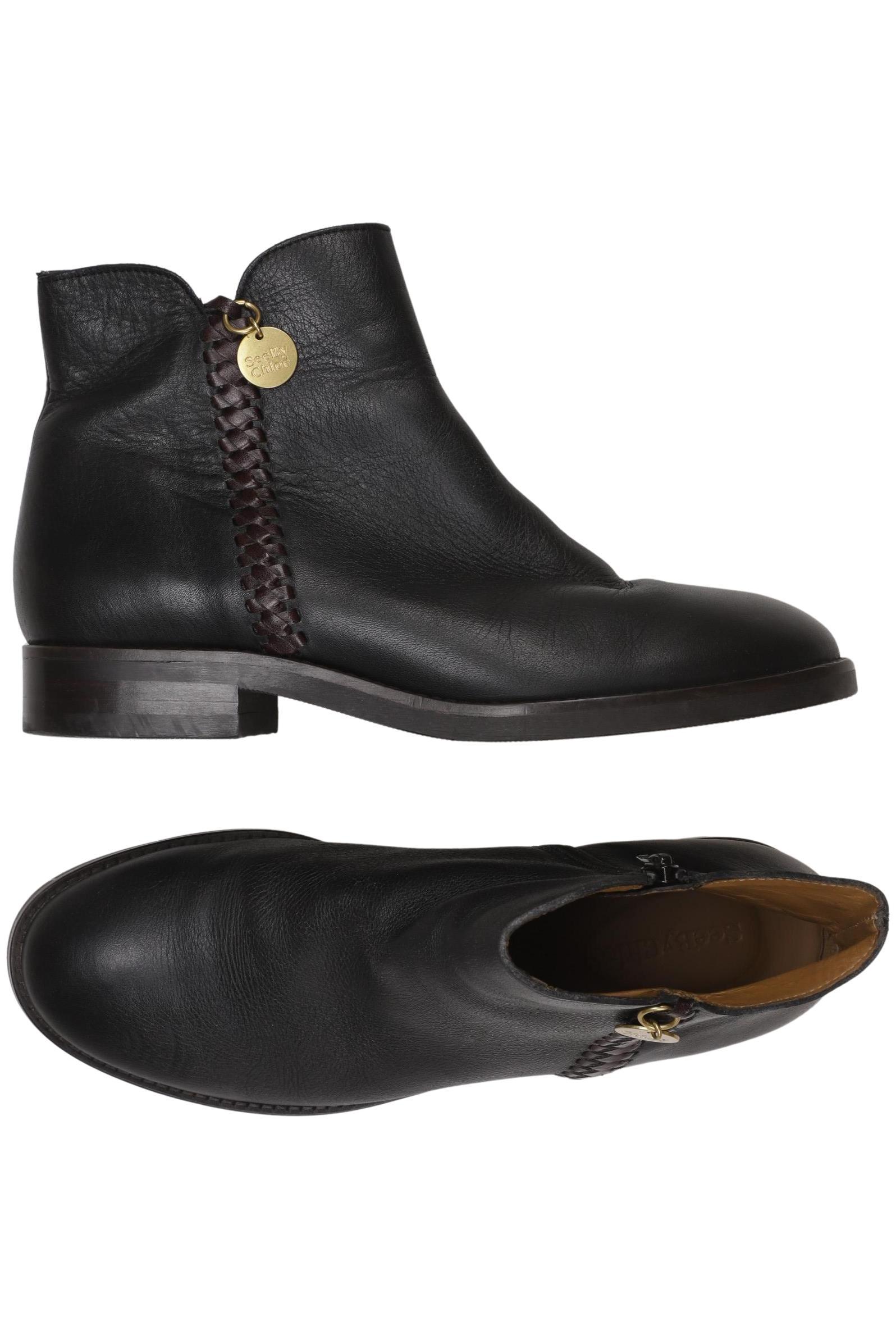 

See by Chloe Damen Stiefelette, schwarz, Gr. 40