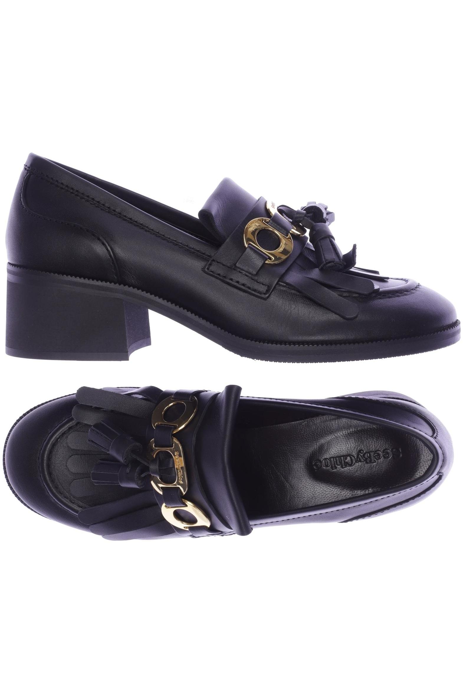 

See by Chloe Damen Halbschuh, schwarz, Gr. 39