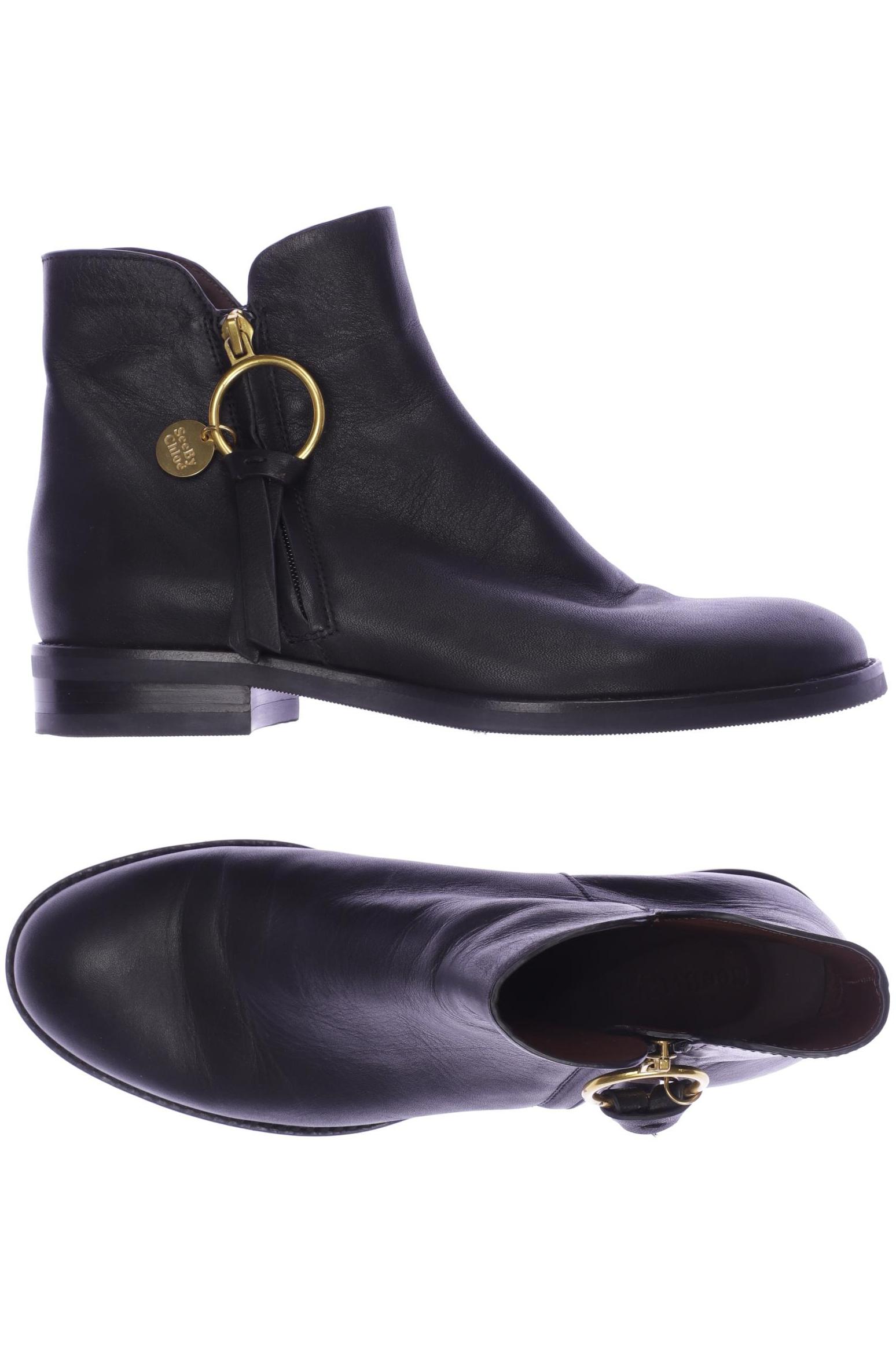 

See by Chloe Damen Stiefelette, schwarz, Gr. 40