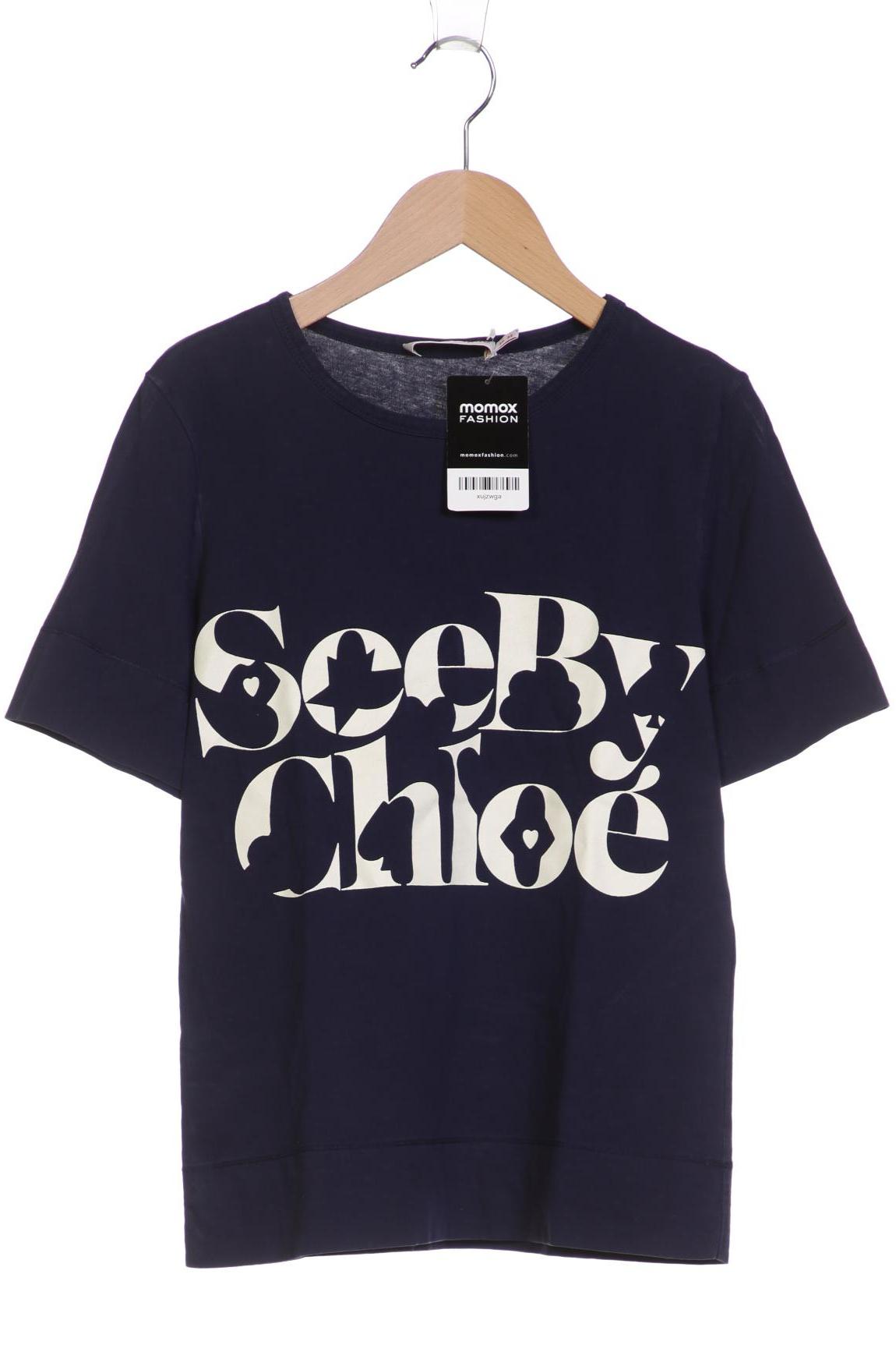 

See by Chloe Damen T-Shirt, marineblau, Gr. 34