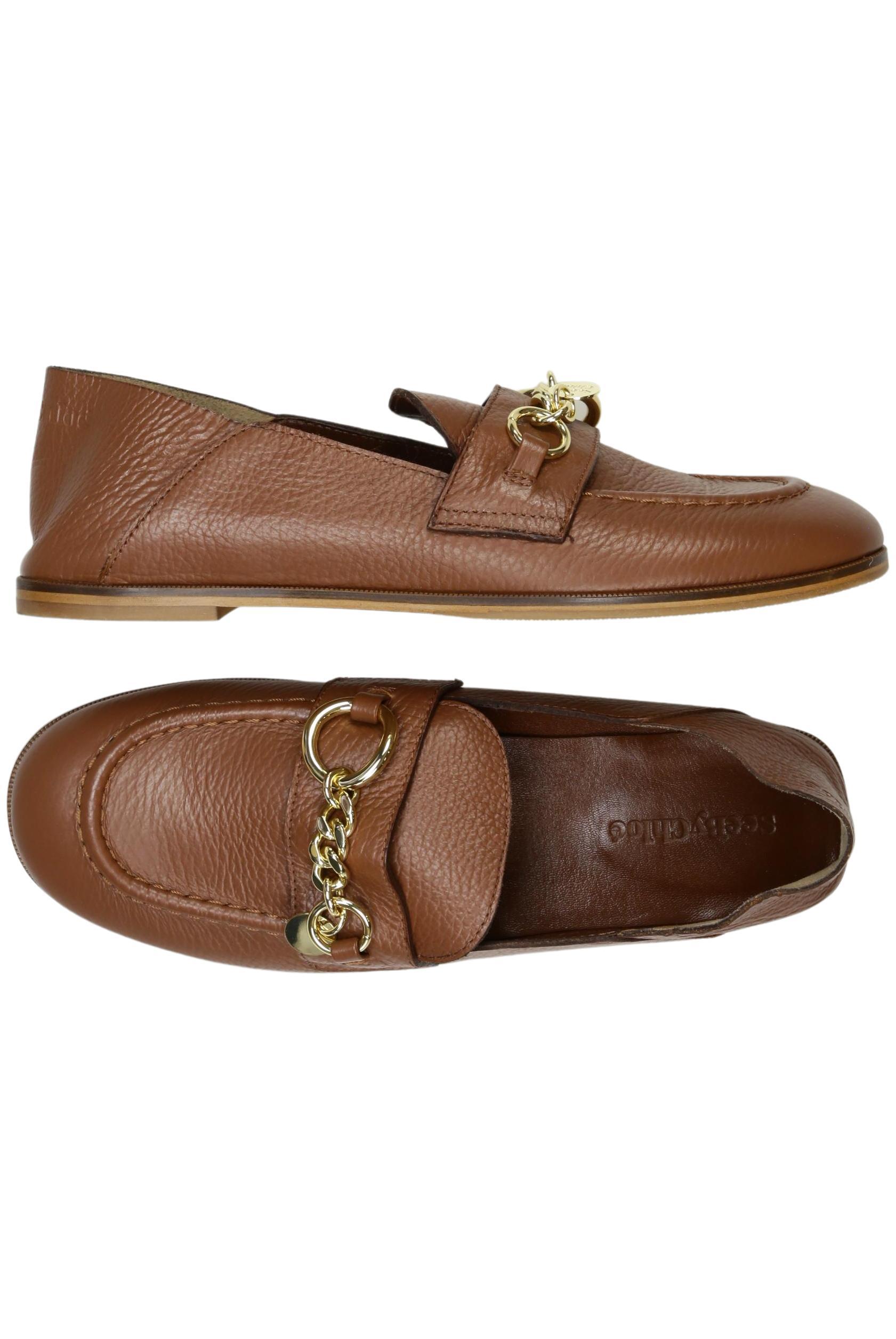 

See by Chloe Damen Halbschuh, braun, Gr. 39