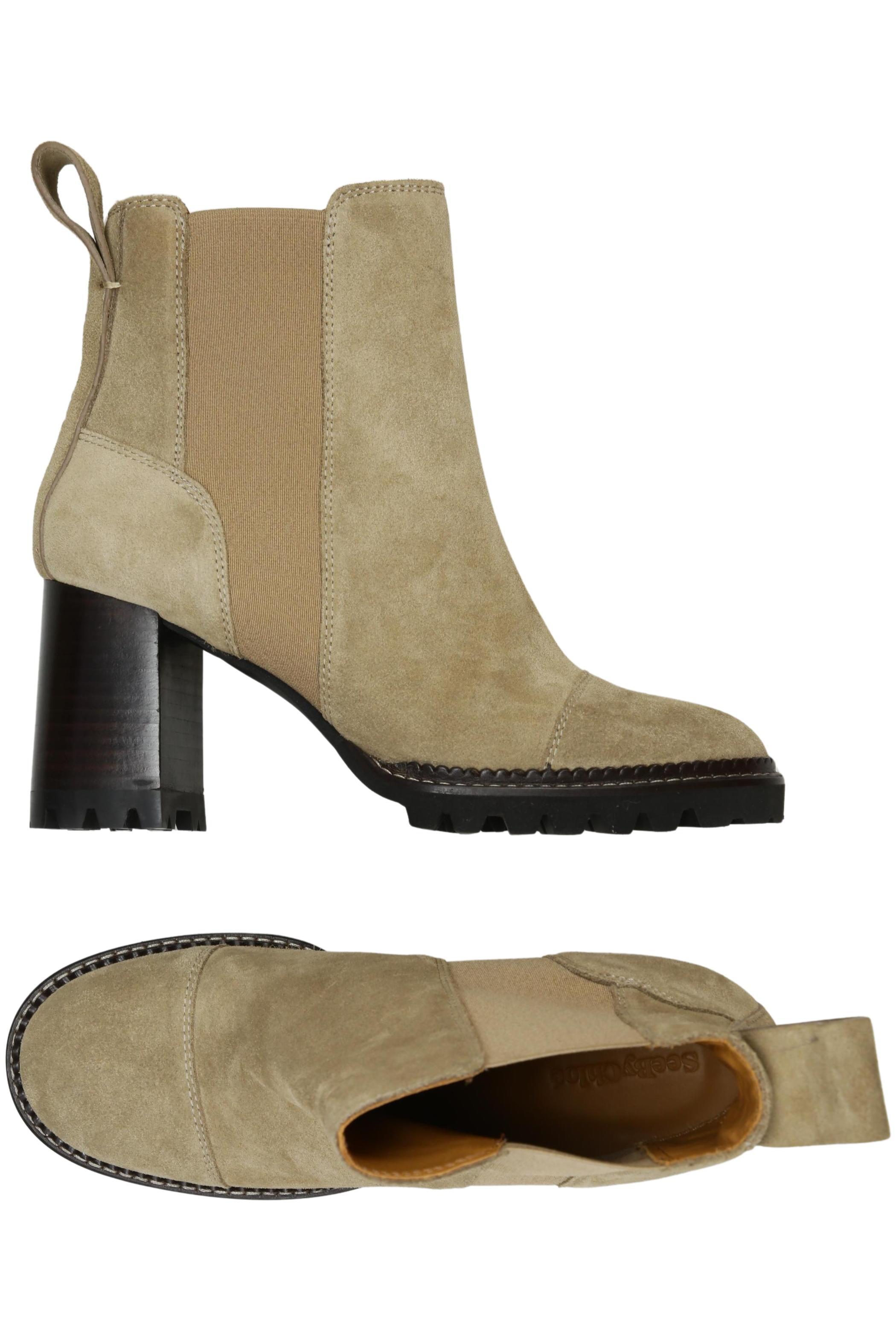 

See by Chloe Damen Stiefelette, beige, Gr. 41