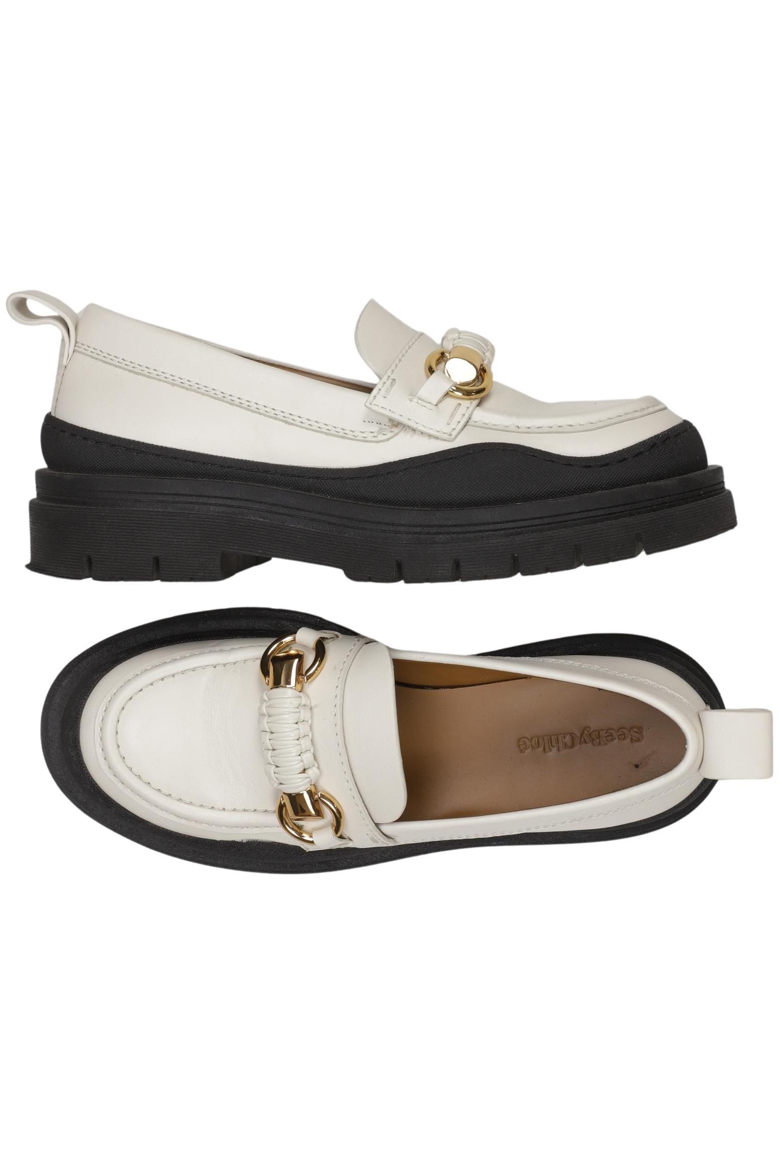 

See by Chloe Damen Halbschuh, cremeweiß, Gr. 38