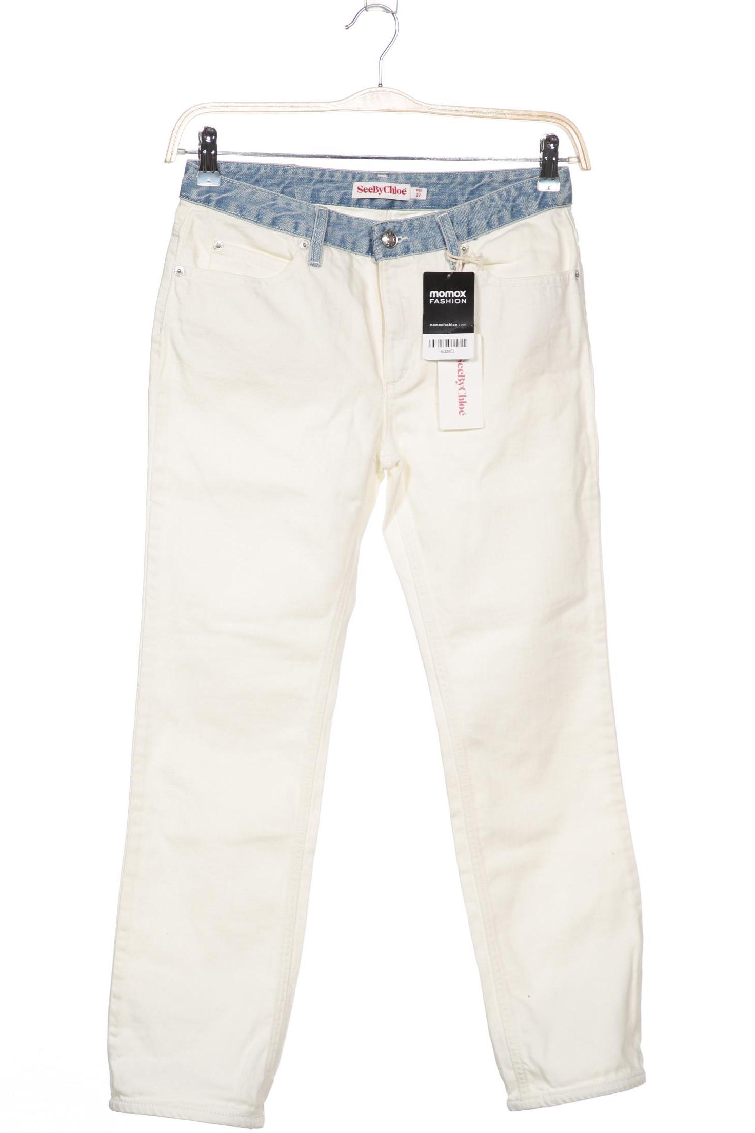 

See by Chloe Damen Jeans, weiß, Gr. 38