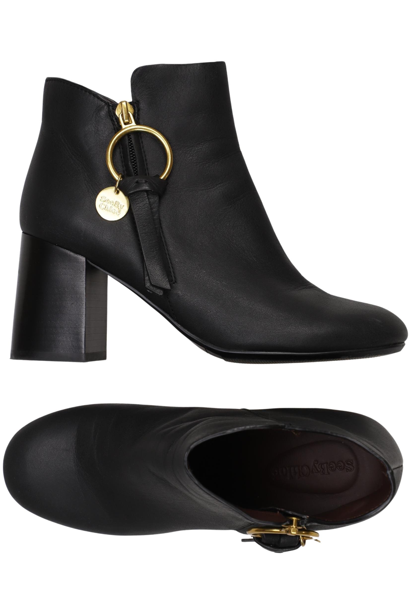 

See by Chloe Damen Stiefelette, schwarz, Gr. 37