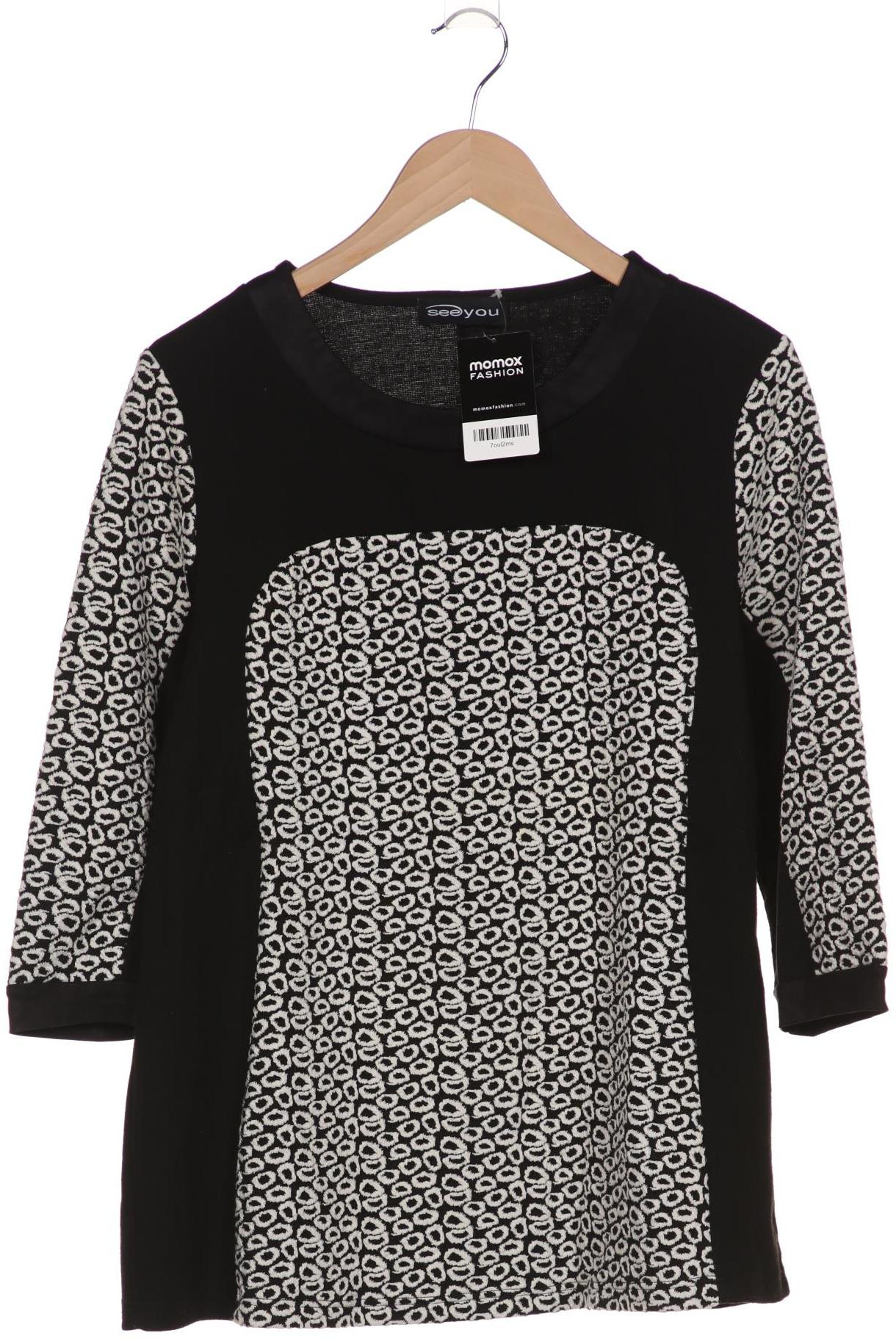 

See U Soon Damen Sweatshirt, schwarz, Gr. 44