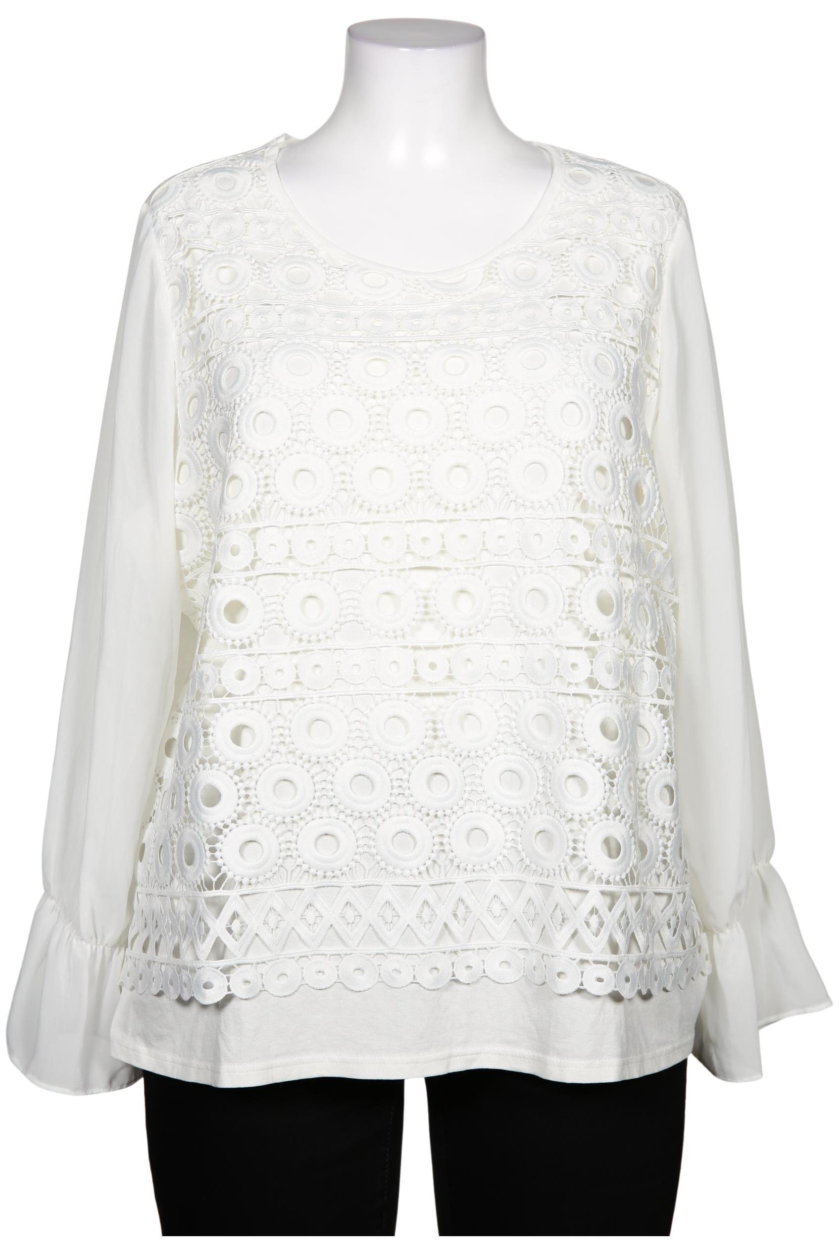 

Seidel Damen Bluse, weiß, Gr. 48