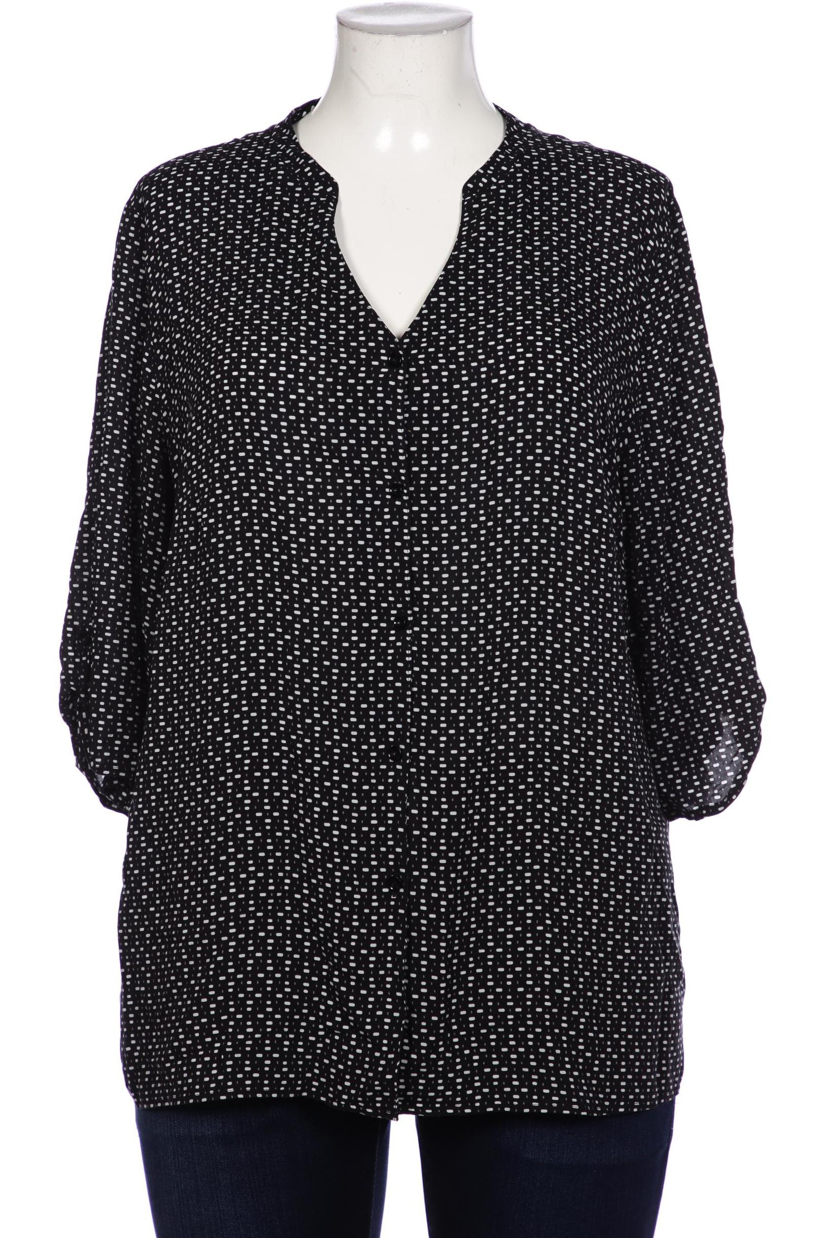 

Seidel Damen Bluse, schwarz, Gr. 48