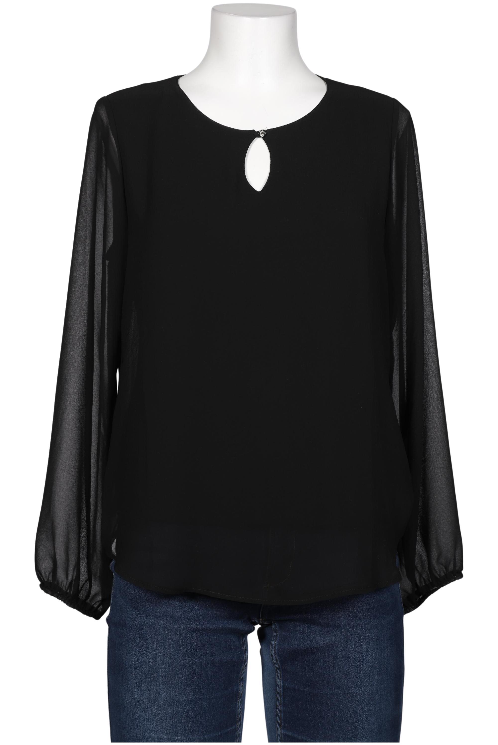 

Seidel Damen Bluse, schwarz, Gr. 38