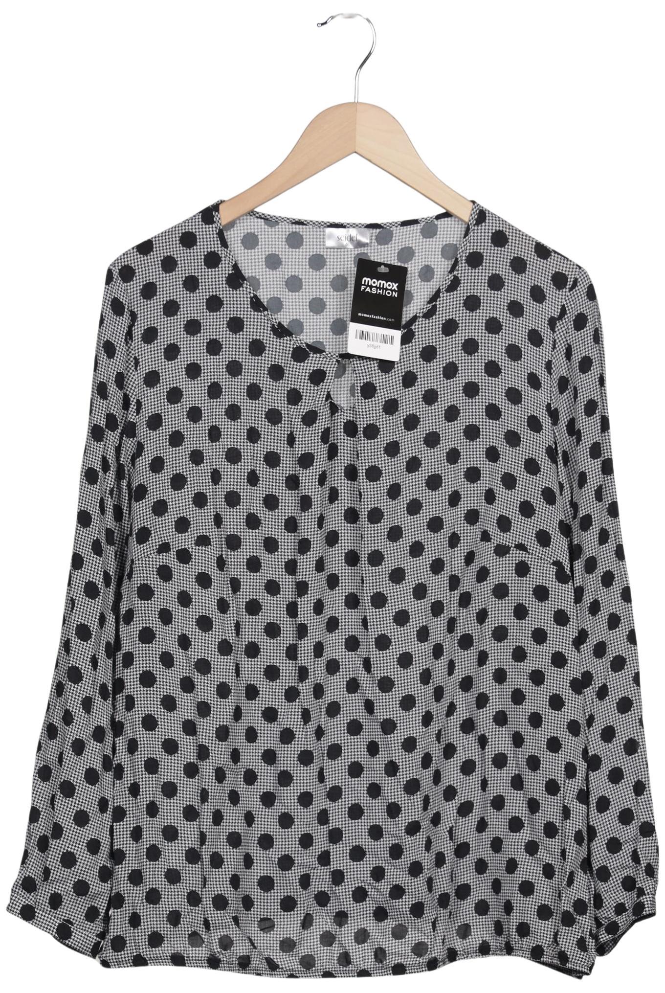 

Seidel Damen Bluse, schwarz, Gr. 46