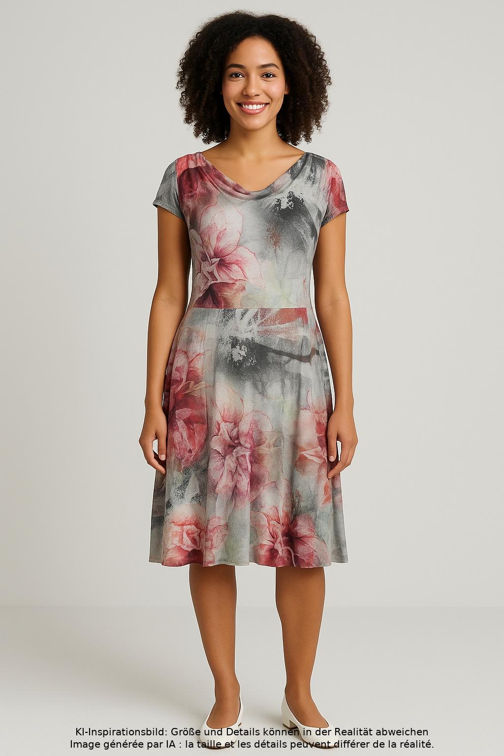 

Seidel Damen Kleid, mehrfarbig, Gr. 38