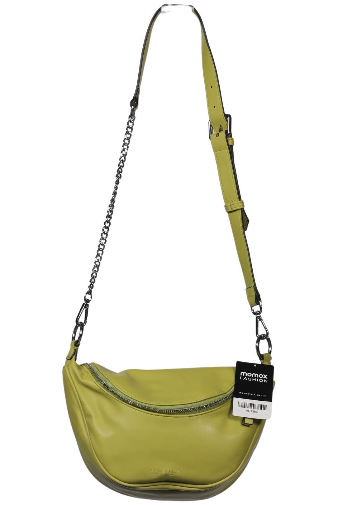 

Seidenfelt Damen Handtasche, hellgrün, Gr.