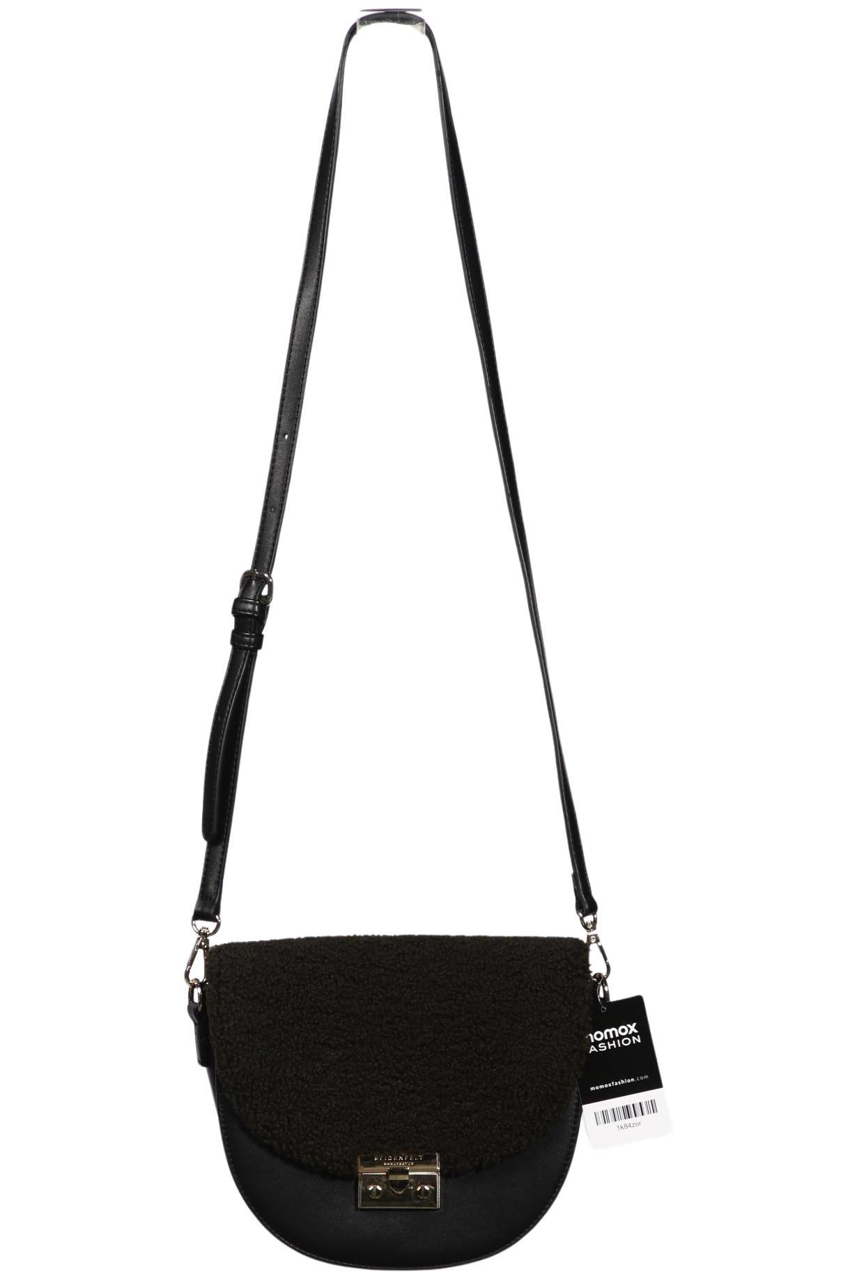 

Seidenfelt Damen Handtasche, schwarz, Gr.