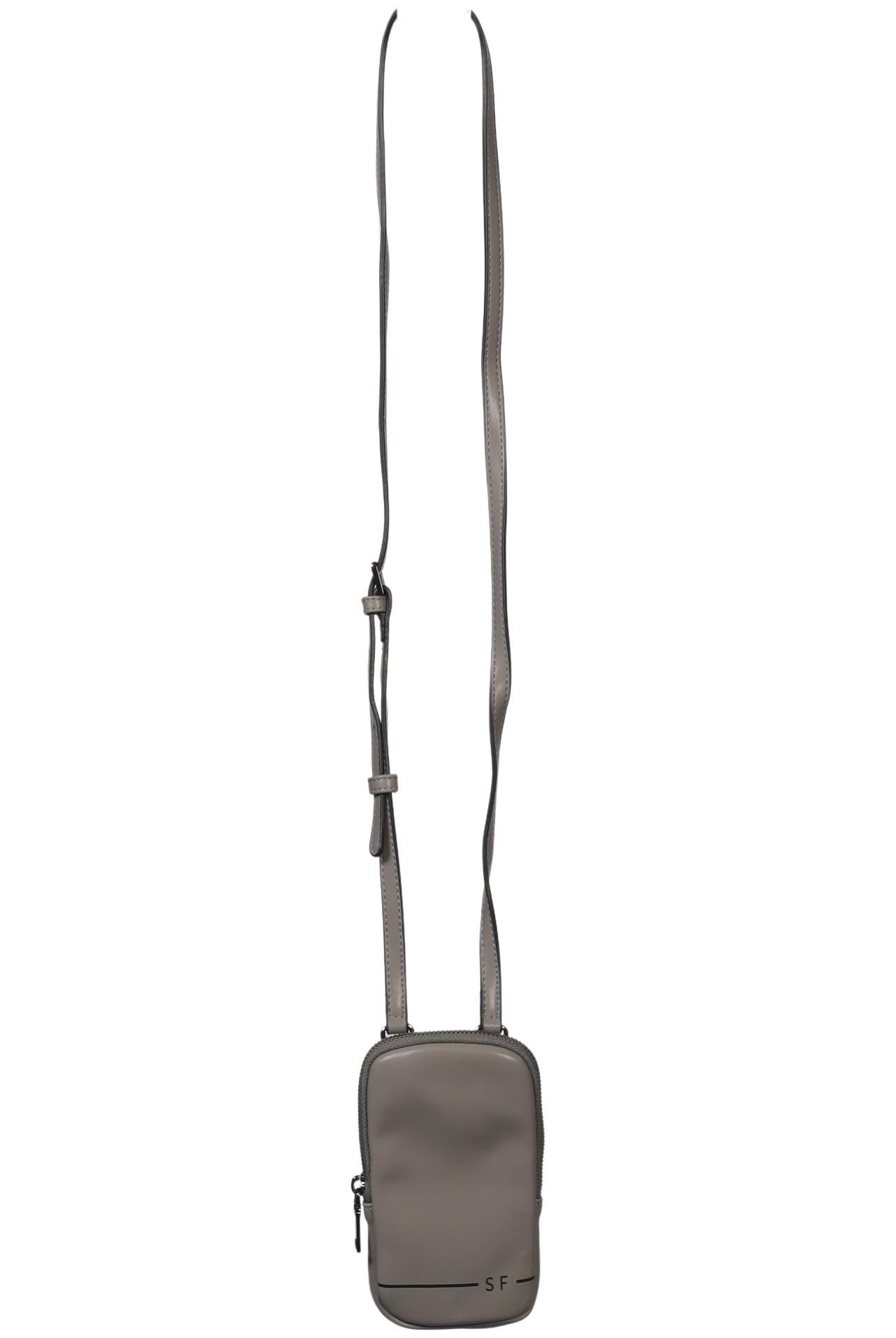 

Seidenfelt Damen Handtasche, silber, Gr.