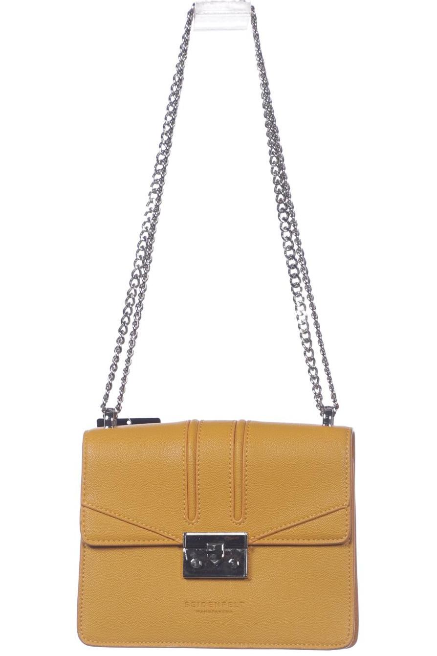 

Seidenfelt Damen Handtasche, orange, Gr.
