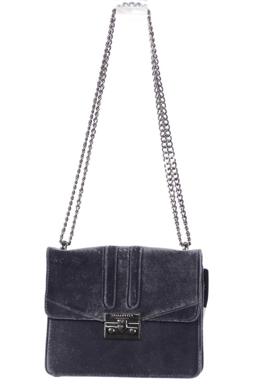 

Seidenfelt Damen Handtasche, blau, Gr.