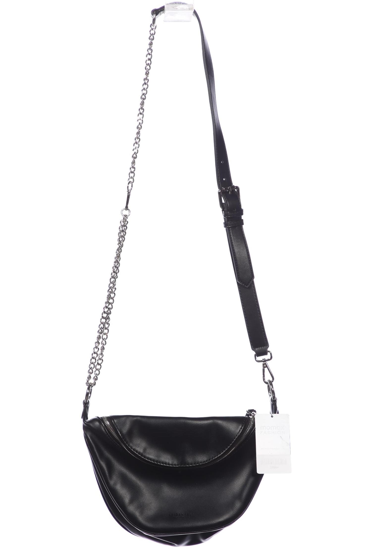 

Seidenfelt Damen Handtasche, schwarz, Gr.