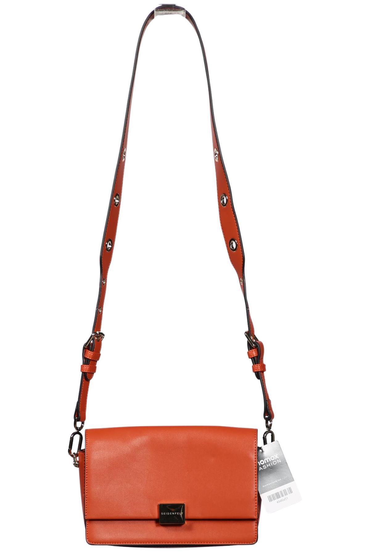 

Seidenfelt Damen Handtasche, orange, Gr.