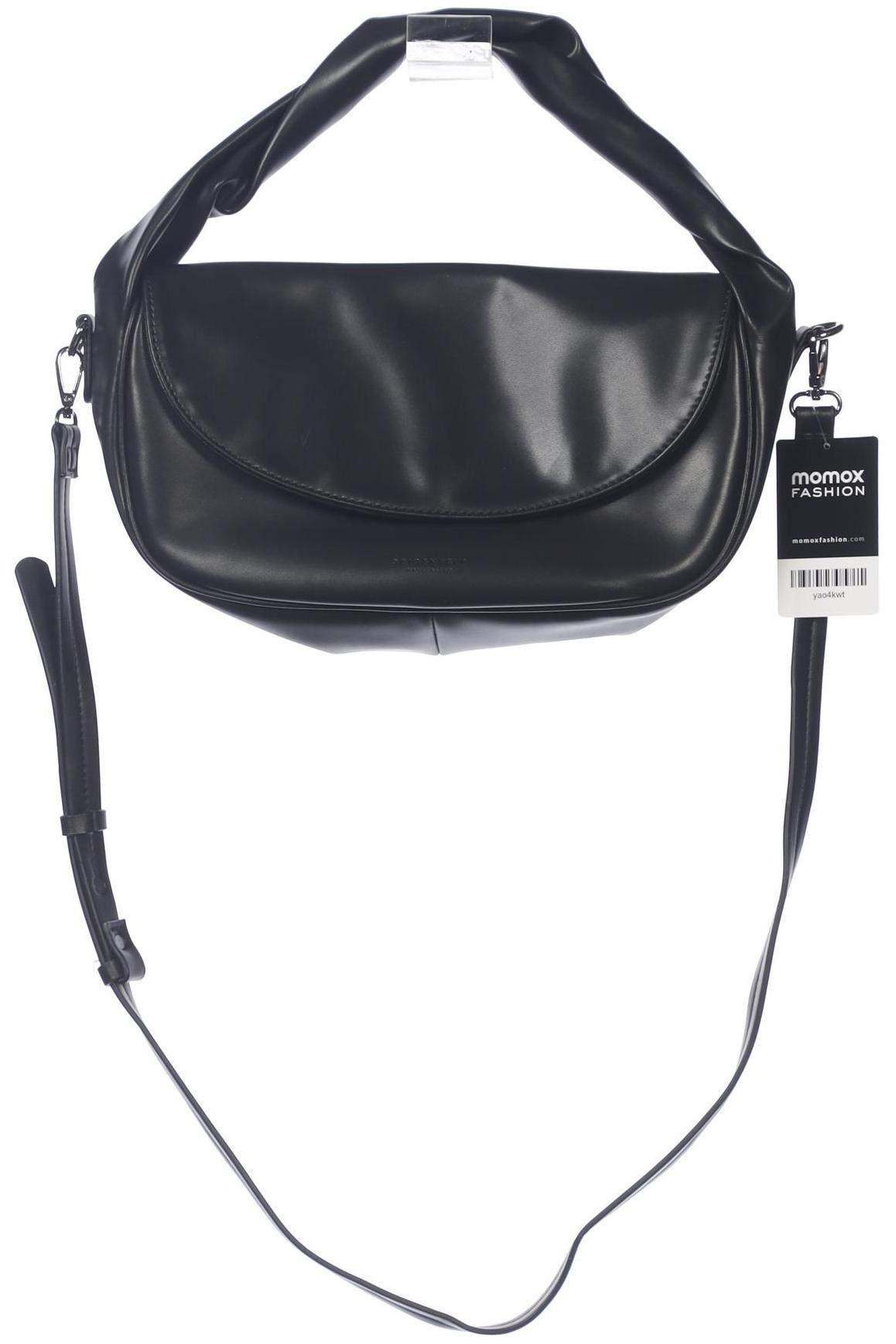 

Seidenfelt Damen Handtasche, schwarz, Gr.