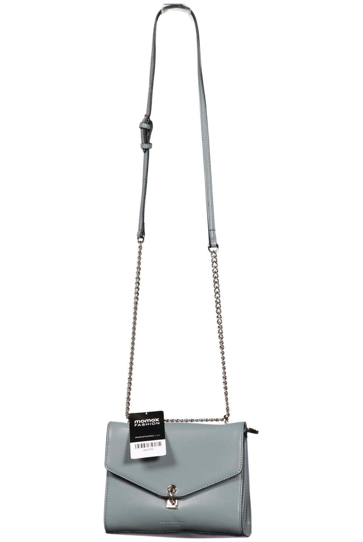 

Seidenfelt Damen Handtasche, blau, Gr.