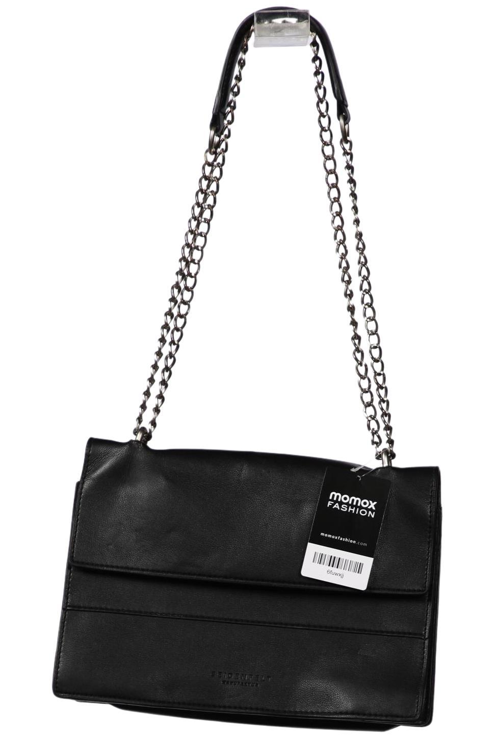 

Seidenfelt Damen Handtasche, schwarz, Gr.