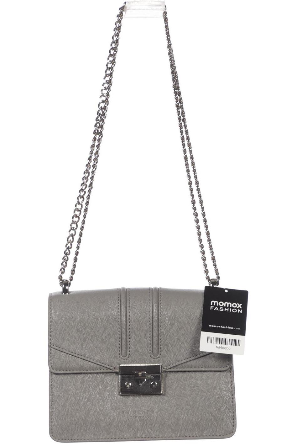 

Seidenfelt Damen Handtasche, grau, Gr.