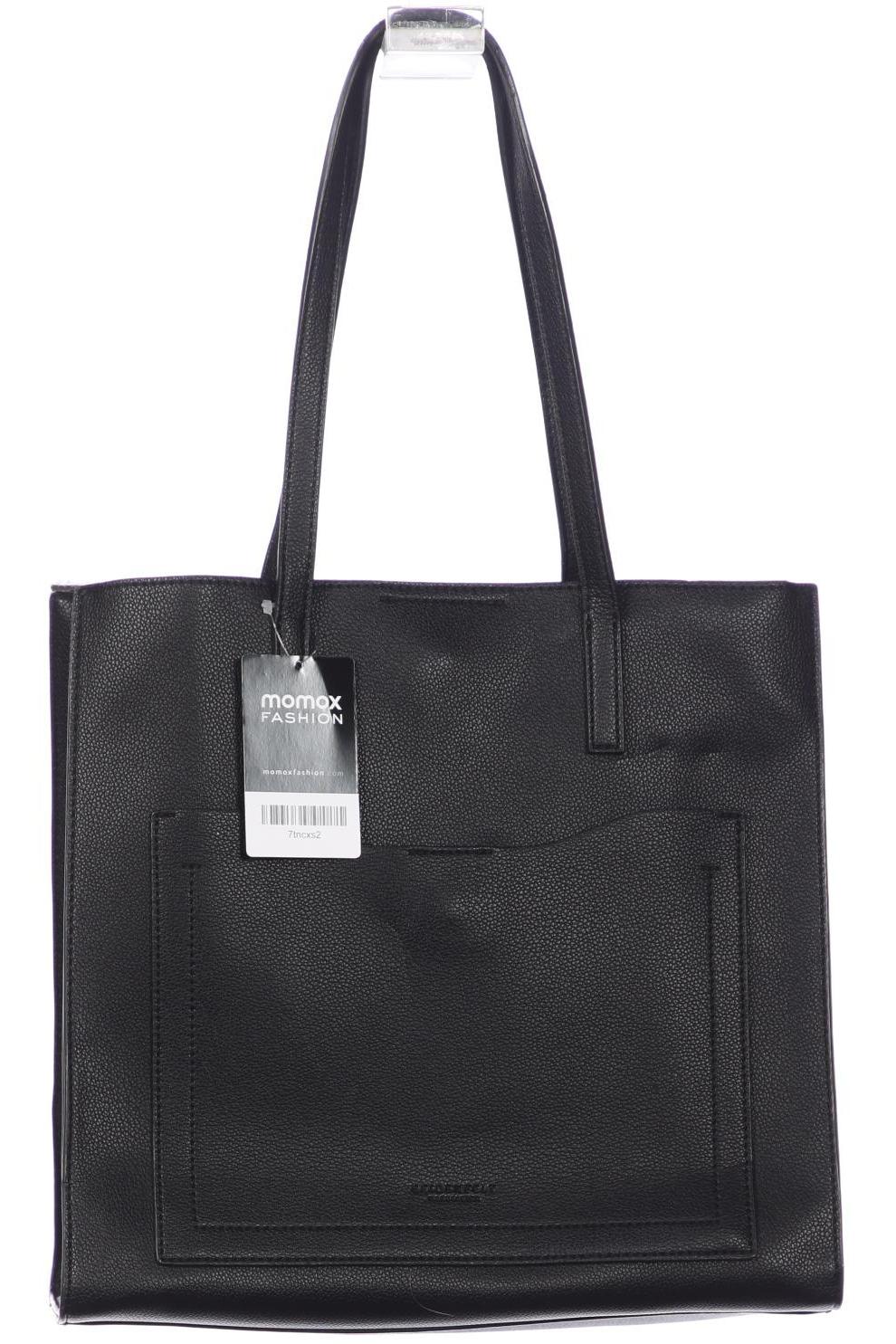 

Seidenfelt Damen Handtasche, schwarz, Gr.