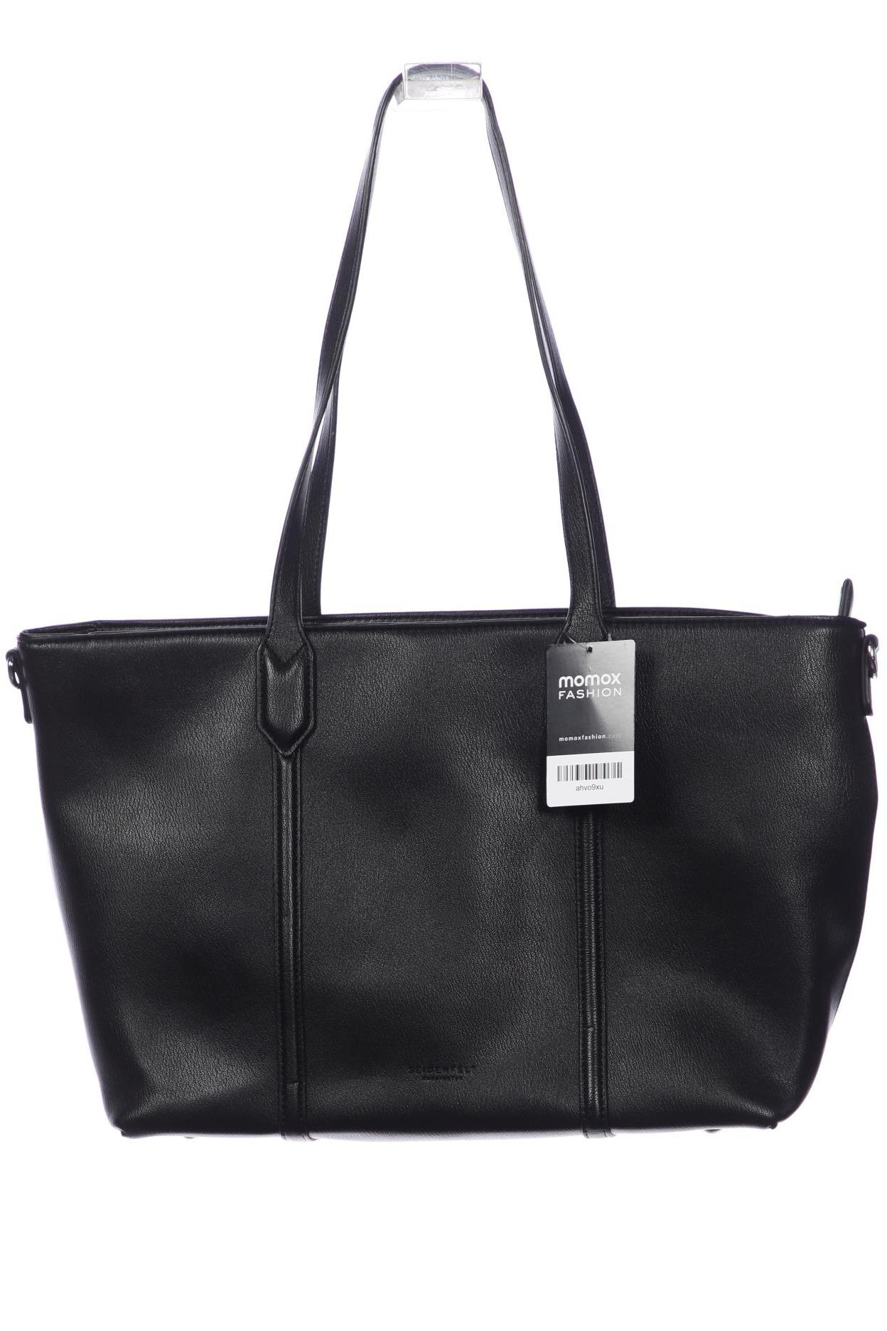 

Seidenfelt Damen Handtasche, schwarz, Gr.